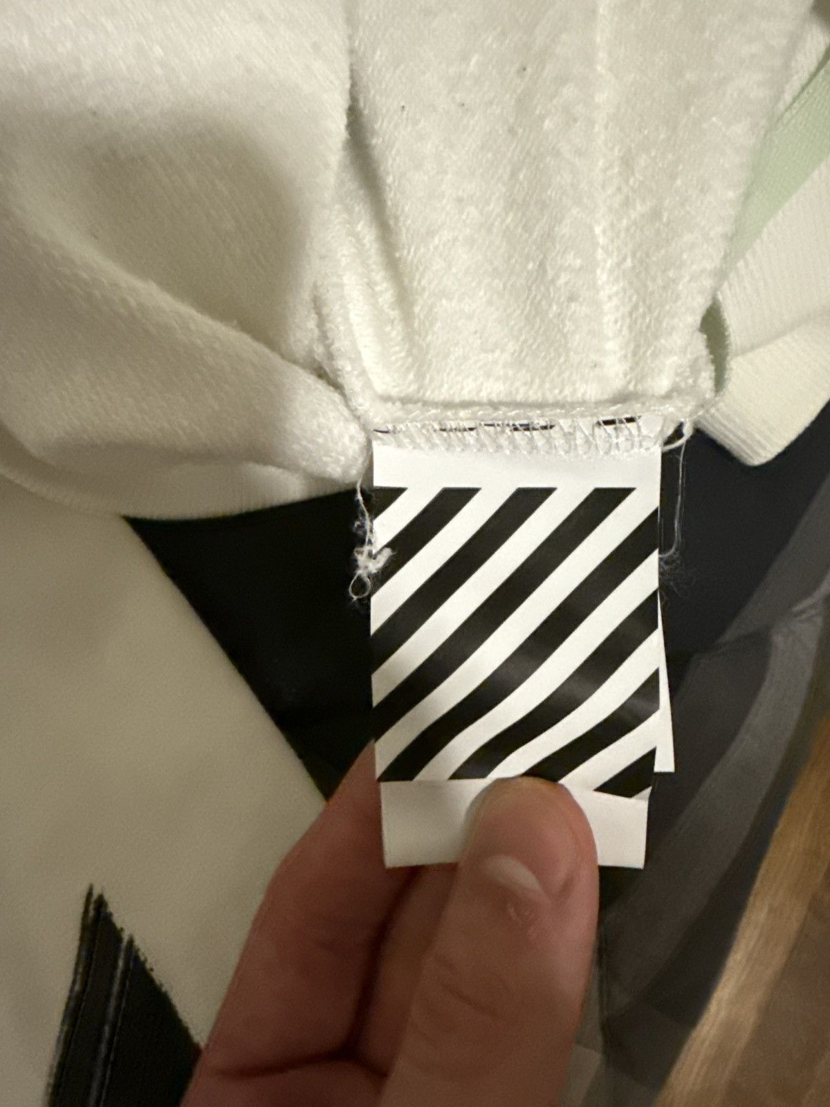 Off-White Off-white crewneck cotton crewneck Size US L / EU 52-54 / 3 - 7 Thumbnail