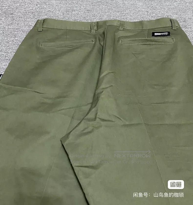 Neighborhood Neighborhood size XL 23AW Pleated Casual Pants Size US 27 - 5 Thumbnail