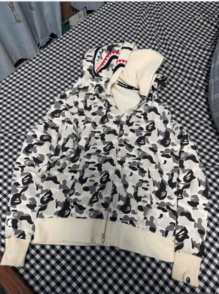 Bape Bape Shark Hooded Jacket Size US L / EU 52-54 / 3 - 2 Thumbnail