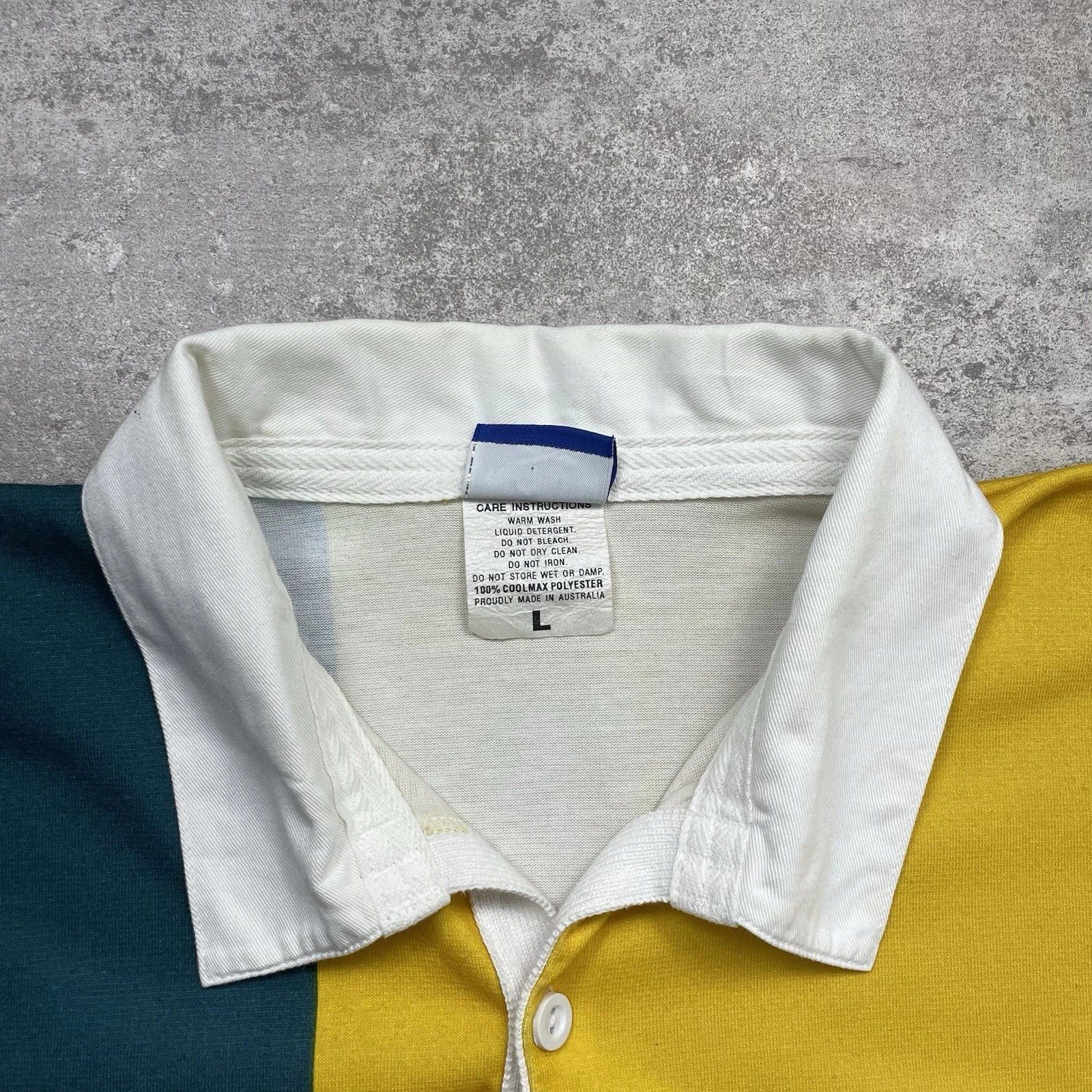 Reebok × Vintage RARE AUSTRALIA WALLABIES 1998 VODAFONE RUGBY SHIRT L/S Size US L / EU 52-54 / 3 - 5 Thumbnail