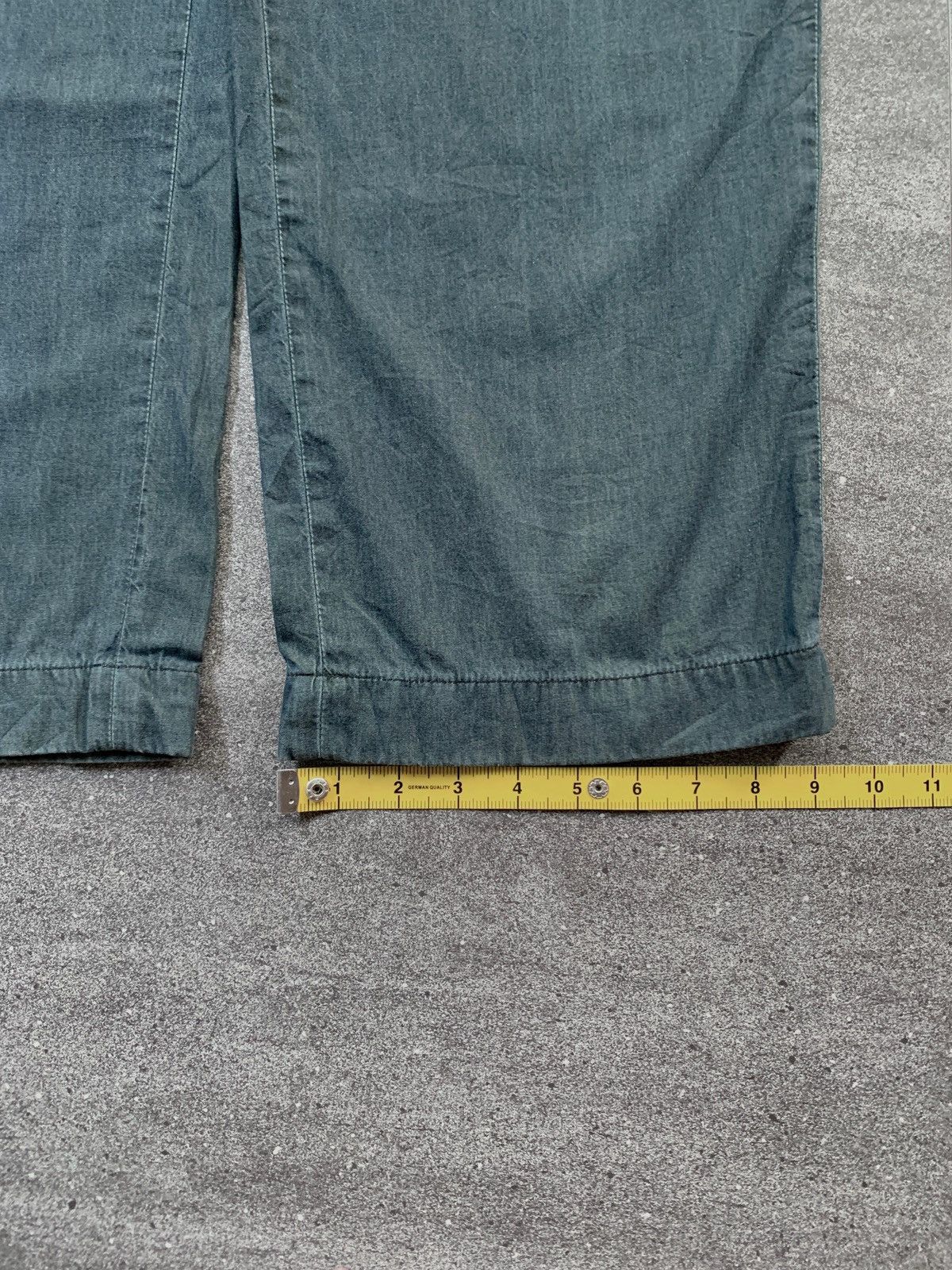 Prada FREE TAX! Washed Effect Loose Trousers Size US 33 - 14 Thumbnail
