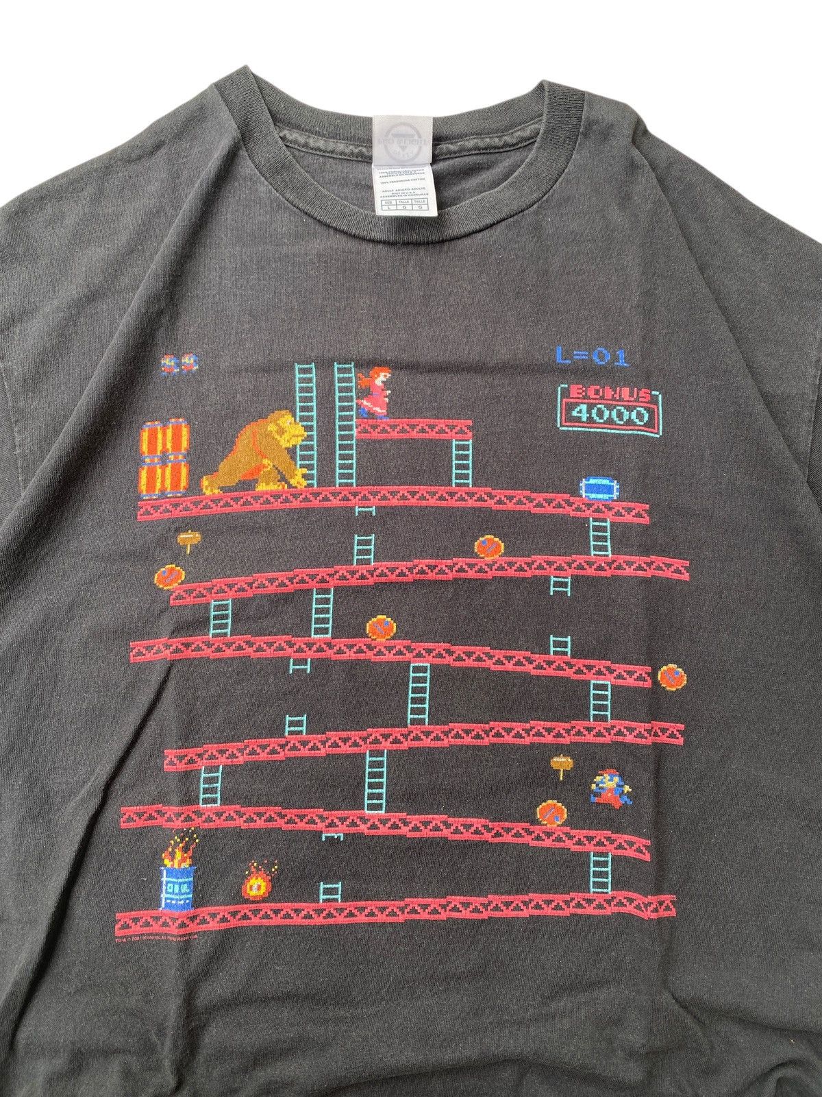 Nintendo 2006 Donkey Kong Arcade Videogame Mario Bros Princess Peach Size US L / EU 52-54 / 3 - 6 Thumbnail
