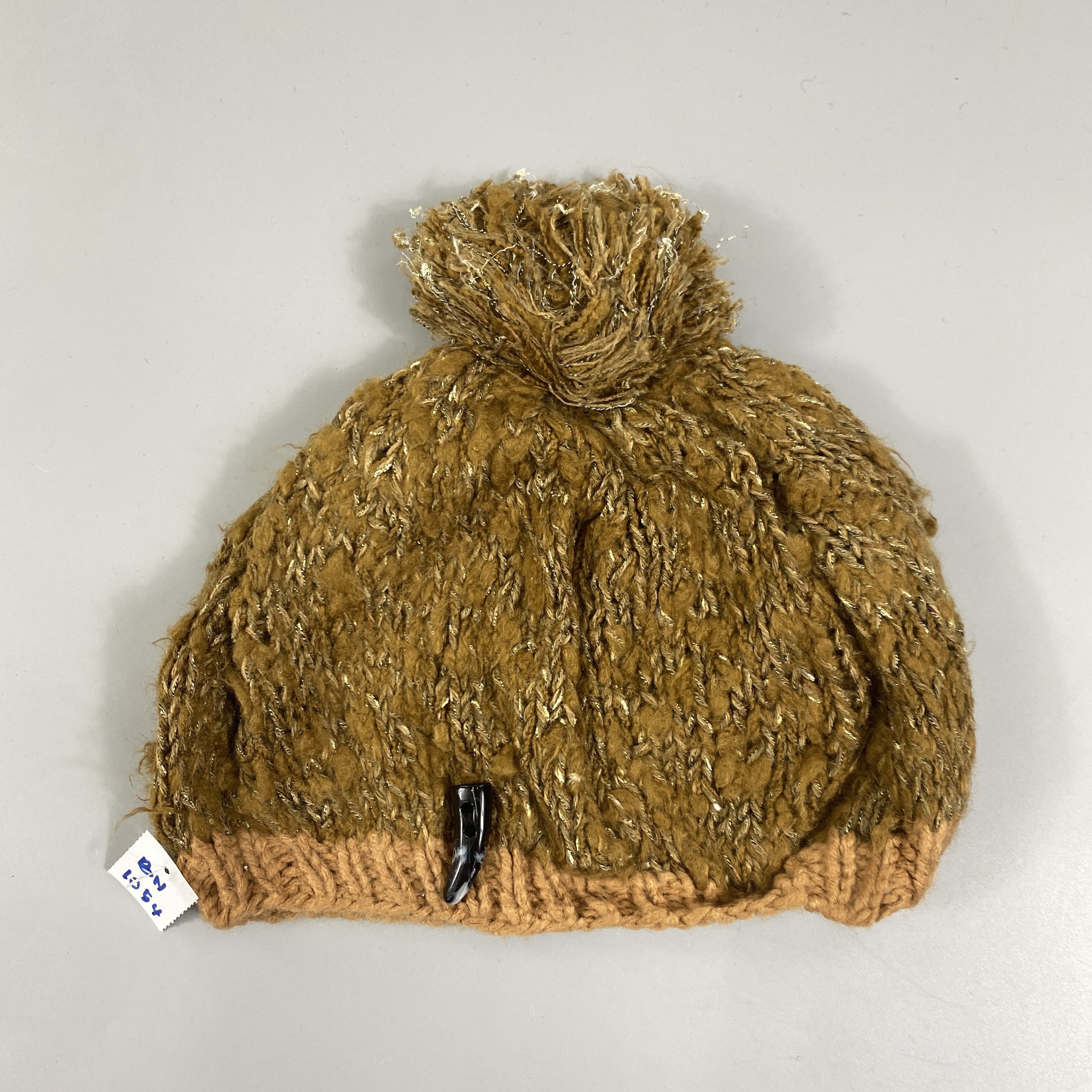 Japanese Brand Knitted Beanie Hats With Pom Pom -BN1054 Size ONE SIZE - 7 Thumbnail