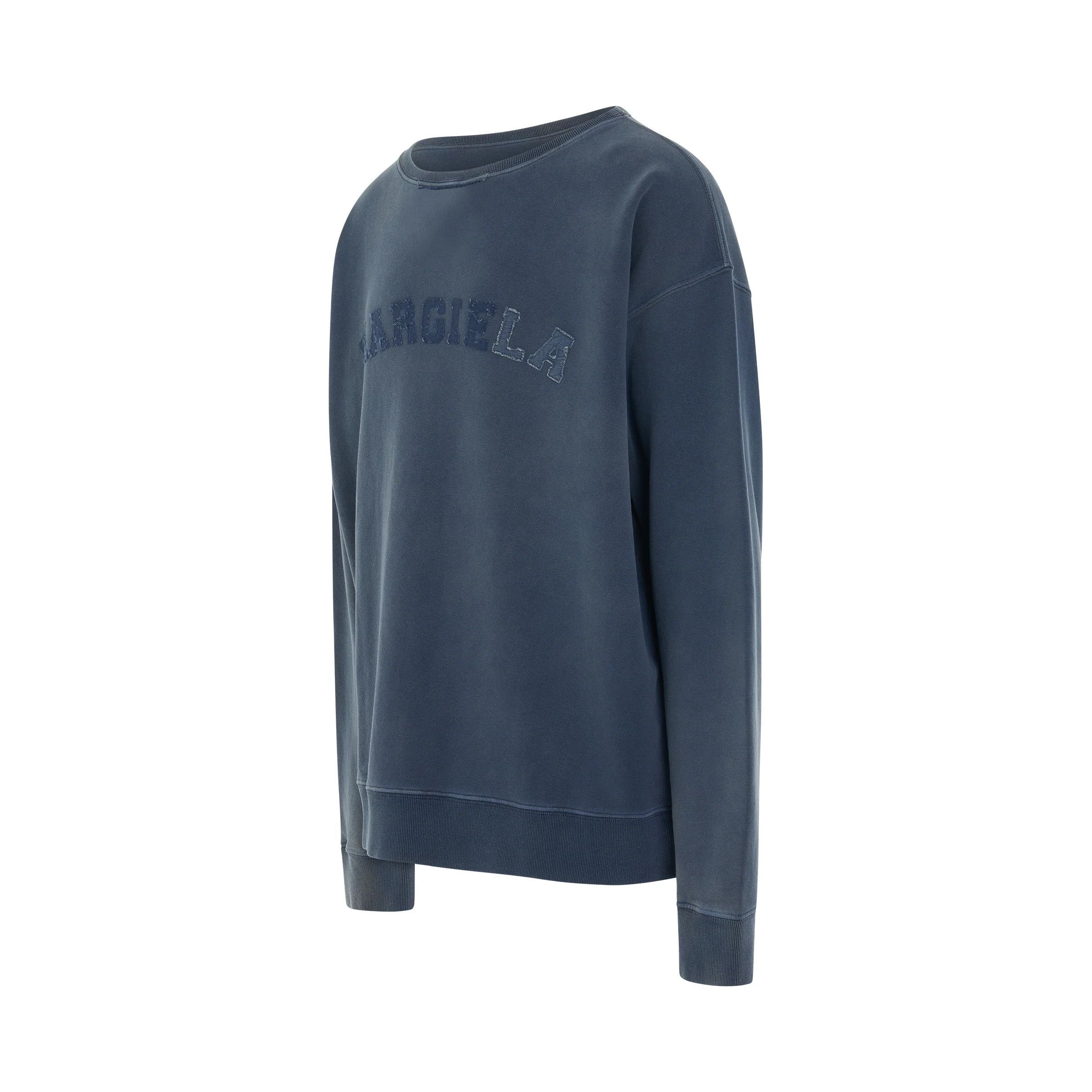 o1mris0824 Sweatshirt in Blue
