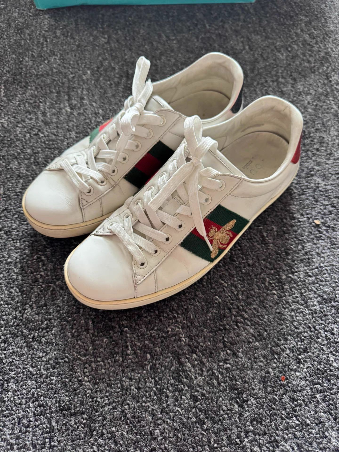 Gucci GUCCI ACE Leather Platform Low-Top Sneakers K13 Size US 7 / EU 40 - 2 Thumbnail