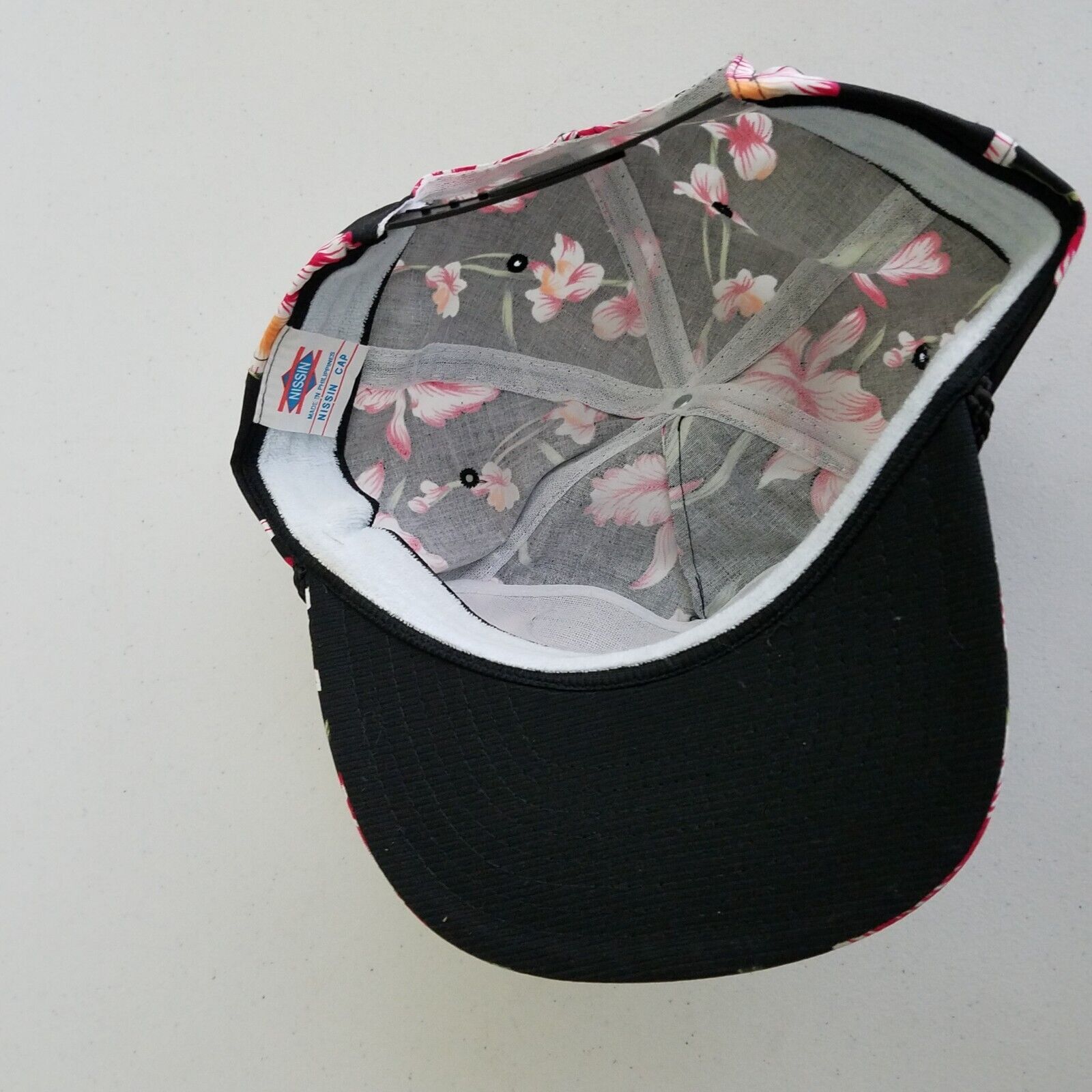 Nissan Vtg Kauai Hawaiian Hibiscus Baseball Hat OS Snapback Nissin Size ONE SIZE - 3 Thumbnail