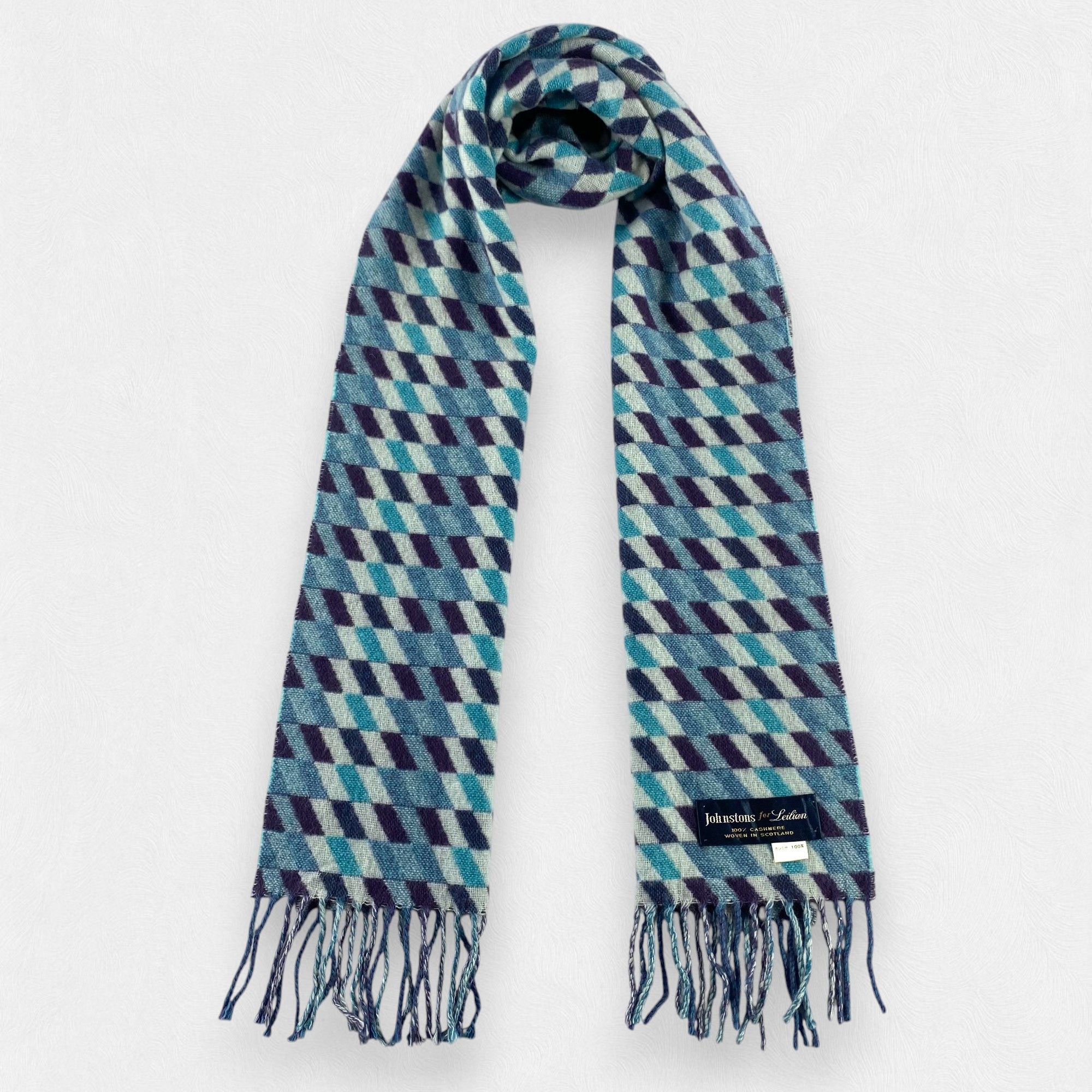 Johnston Scarf Neck Wrap Cashmere Muffler