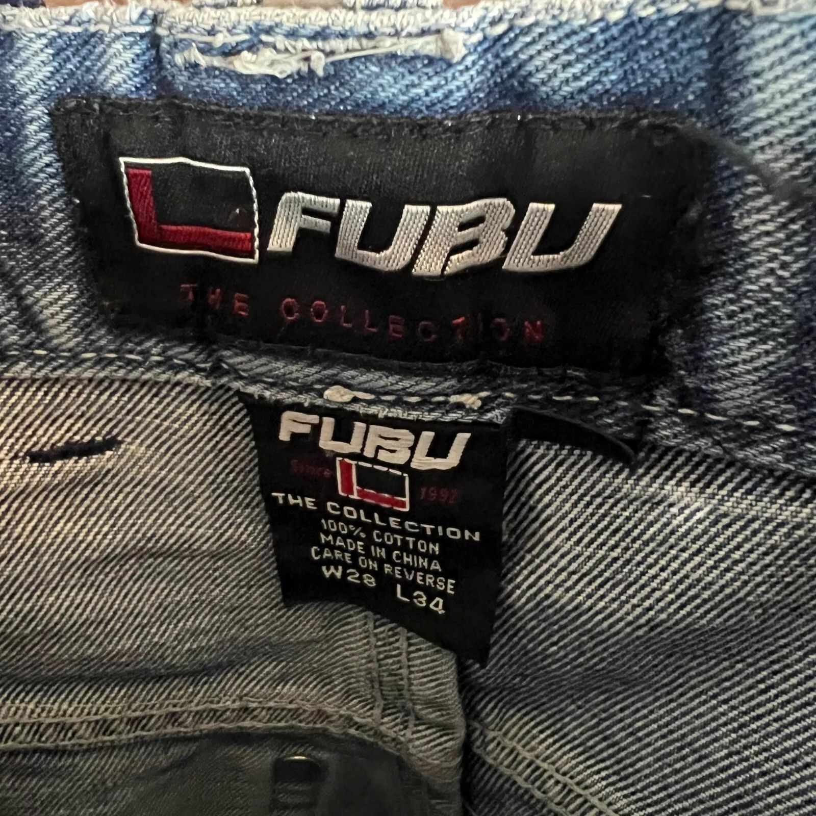 Fubu Fubu Jeans Men's Size 28/34 Blue ` Size US 34 / EU 50 - 7 Thumbnail