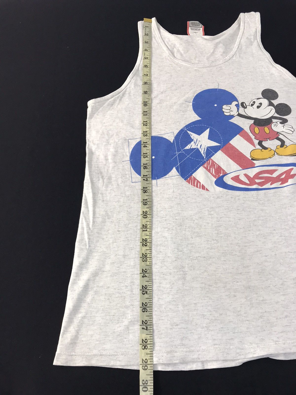 Disney 90s Walt Disney Mickey Mouse USA Flag Logo Printed Size US M / EU 48-50 / 2 - 8 Thumbnail