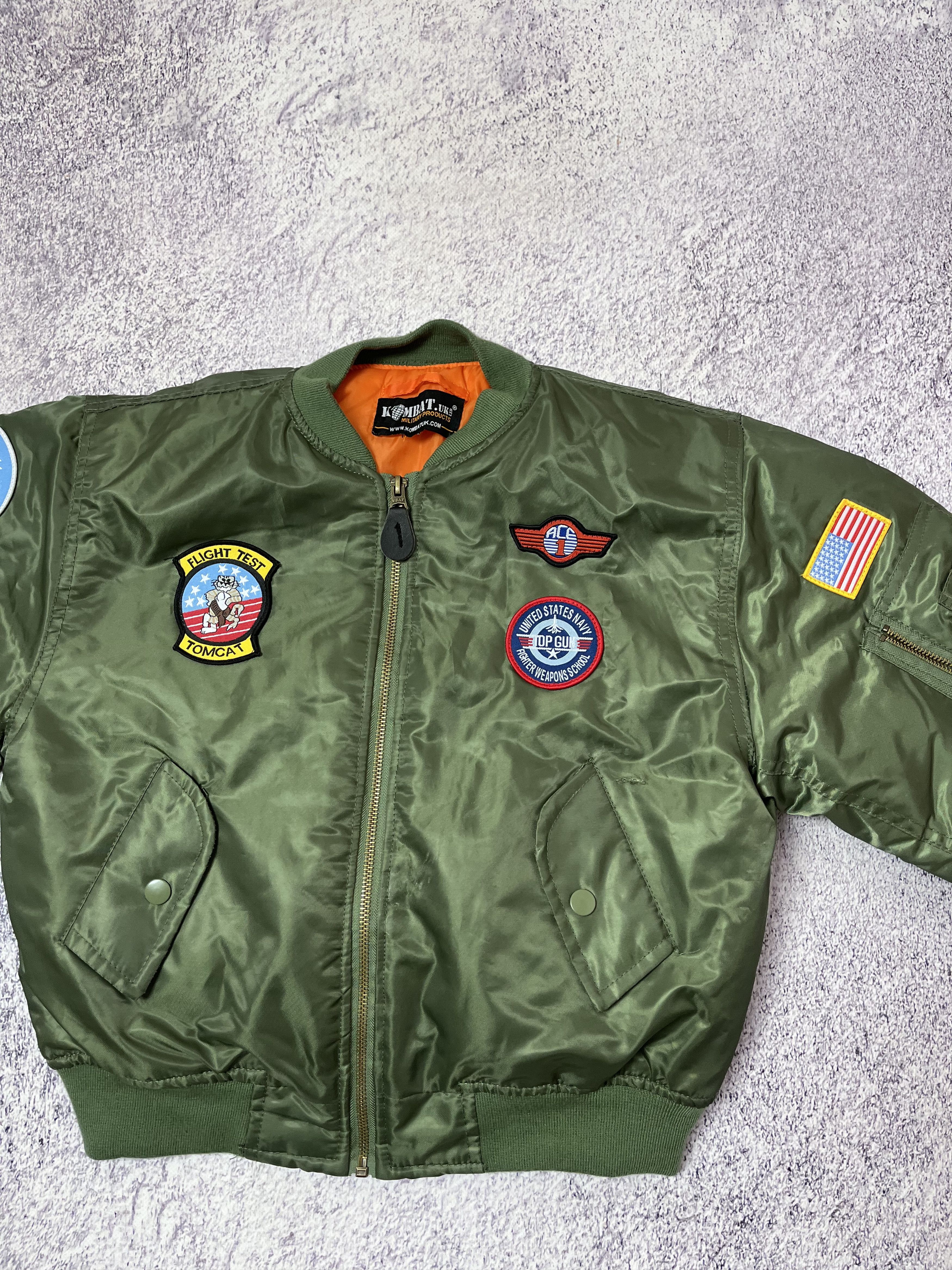 Japanese Brand Men’s military bomber’s size xs Green USA Size US XS / EU 42 / 0 - 3 Thumbnail
