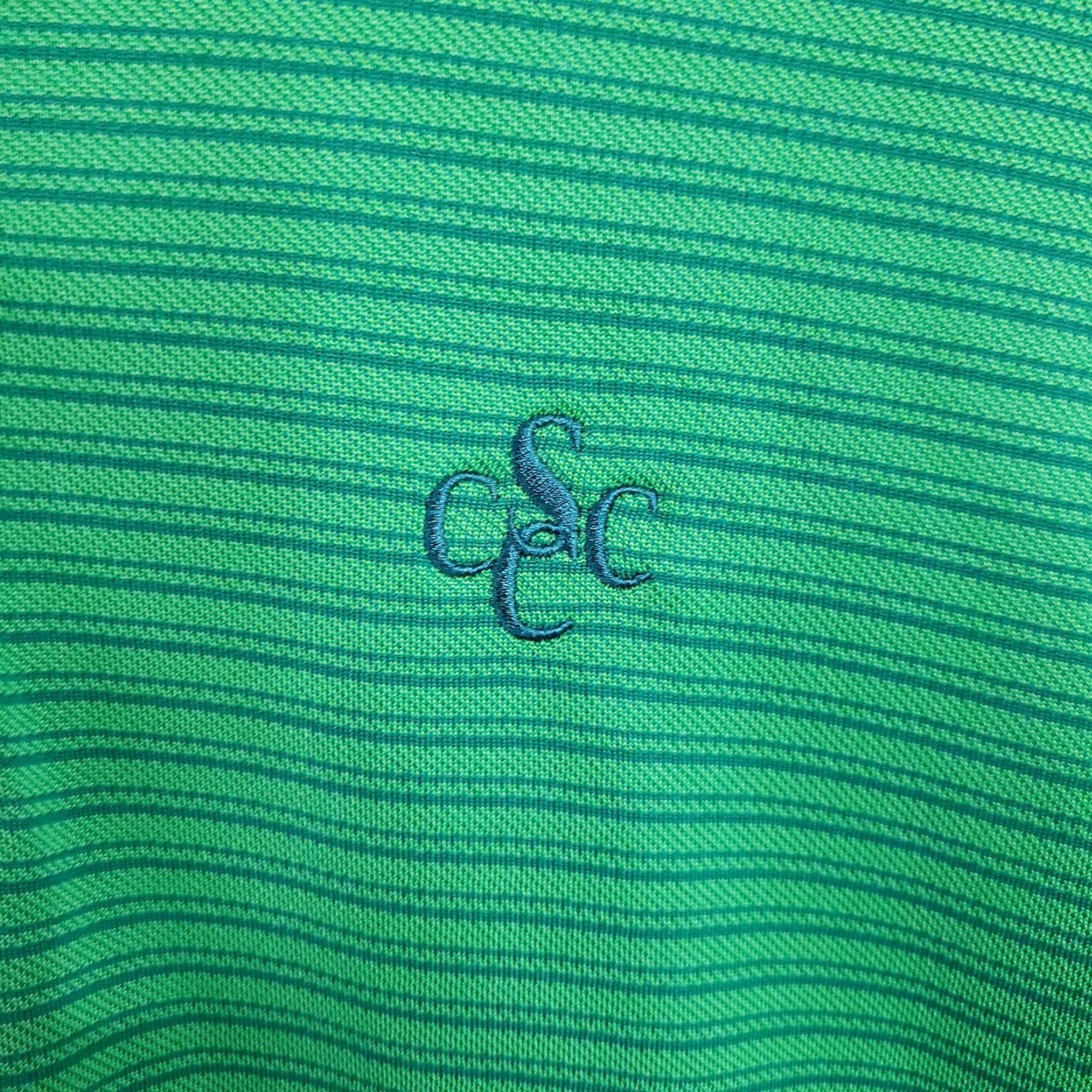 Under Armour Under Armour Men’s XL Heat Gear Polo Shirt Loose The Playoff Polo Kelly Green Striped Golf Shirt Size US XL / EU 56 / 4 - 5 Thumbnail