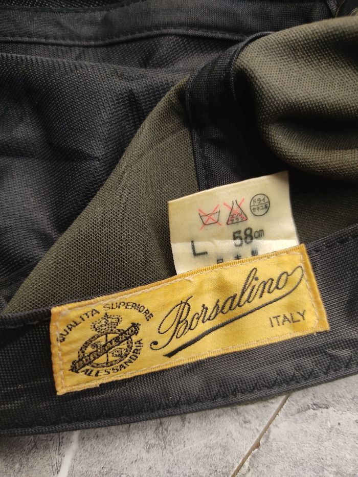 Borsalino Vintage Borsalino Italy Hat Cap Size ONE SIZE - 6 Thumbnail