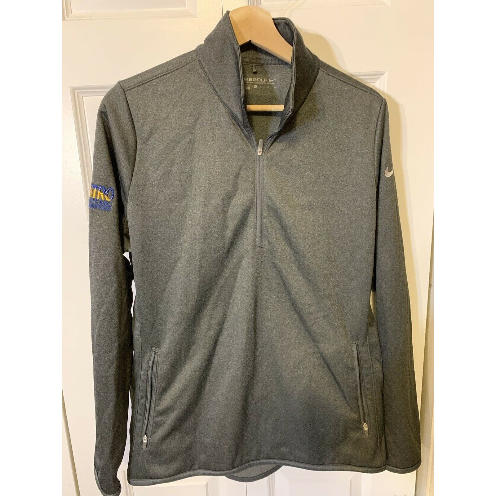 Nike Nike Golf 1/4 Zip Pullover Men’s Sz XL 1/4 Zip Pullover Gray Size US XL / EU 56 / 4 - 1 Thumbnail