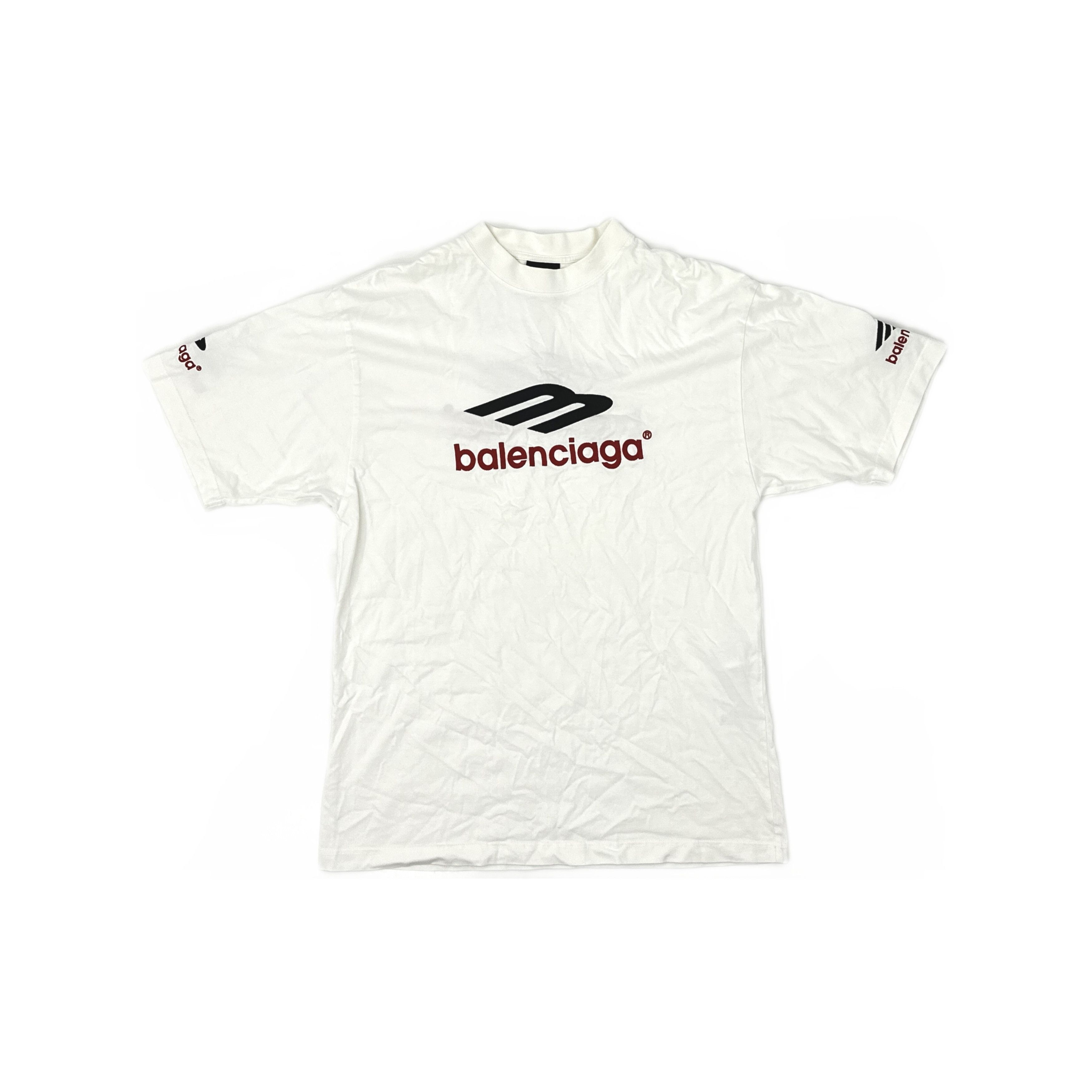 Balenciaga Balenciaga 3B Sports Icon T-Shirt XXS Size US XXS / EU 40 - 1 Thumbnail