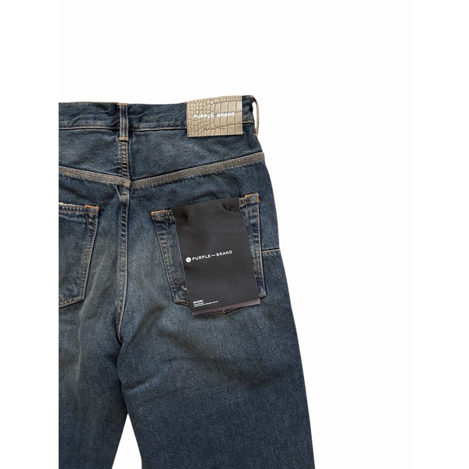Purple Brand Purple Brand Jeans Mens Wide Leg Jeans Italy P018 Size 32/32 Size US 29 - 5 Thumbnail