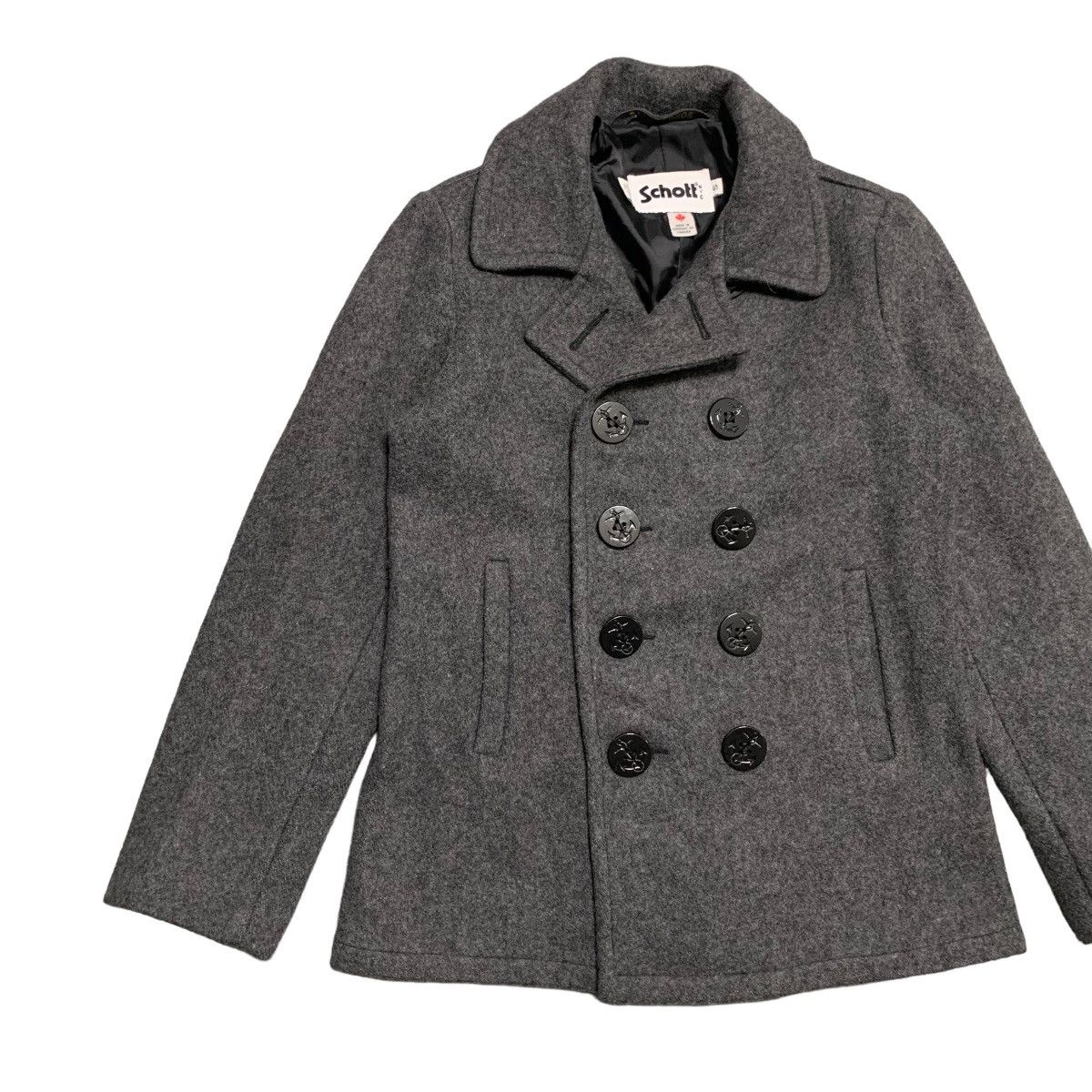 Schott Schott Double Breast Coat Size US S / EU 44-46 / 1 - 2 Thumbnail