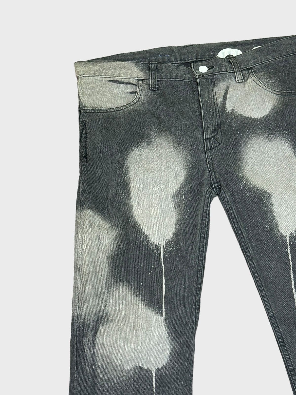 Japanese Brand MACKDADDY Japan Acid Washed Style Denim Pants Size US 35 - 4 Thumbnail