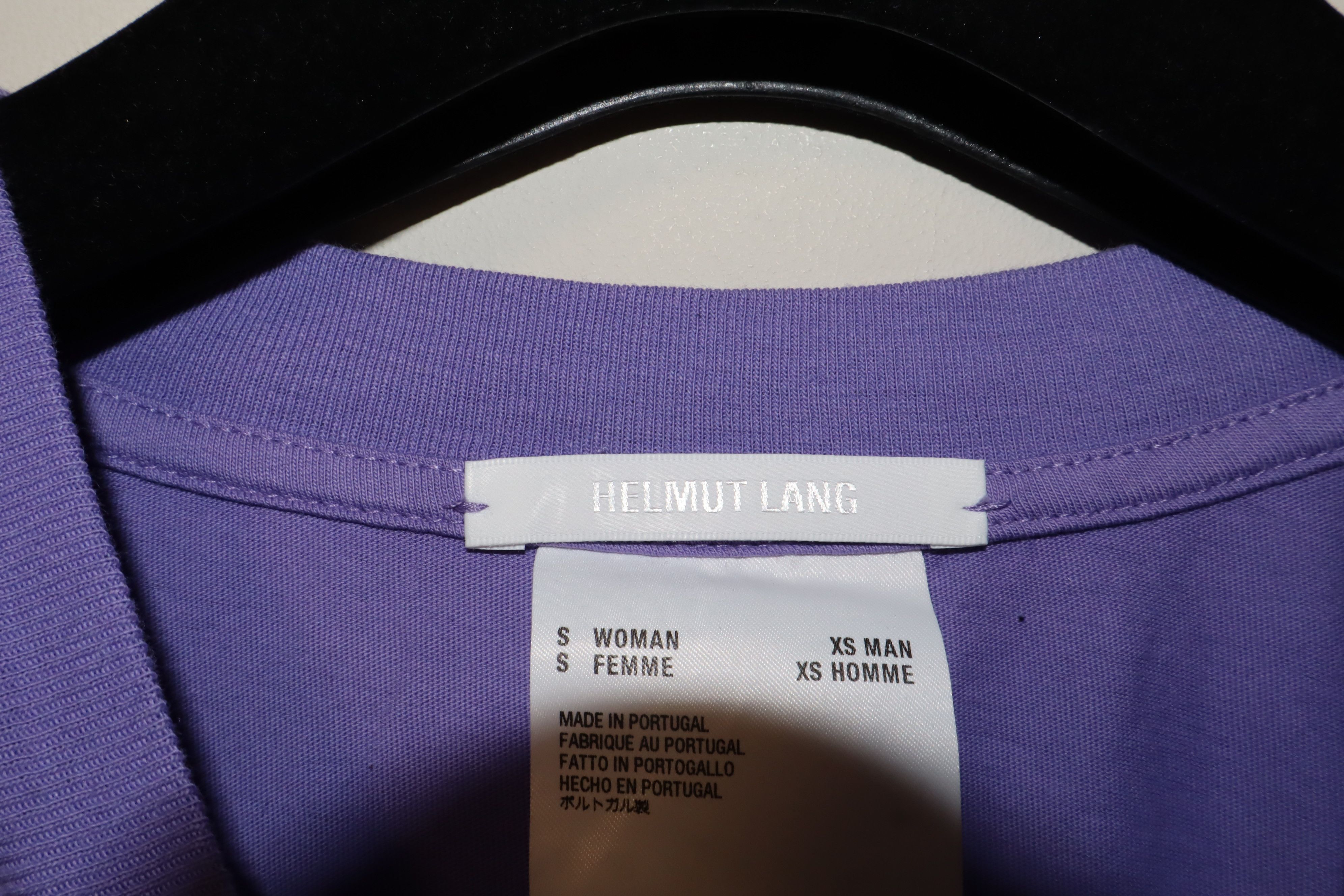 Helmut Lang Oversized log print t-shirt Size US XS / EU 42 / 0 - 5 Thumbnail