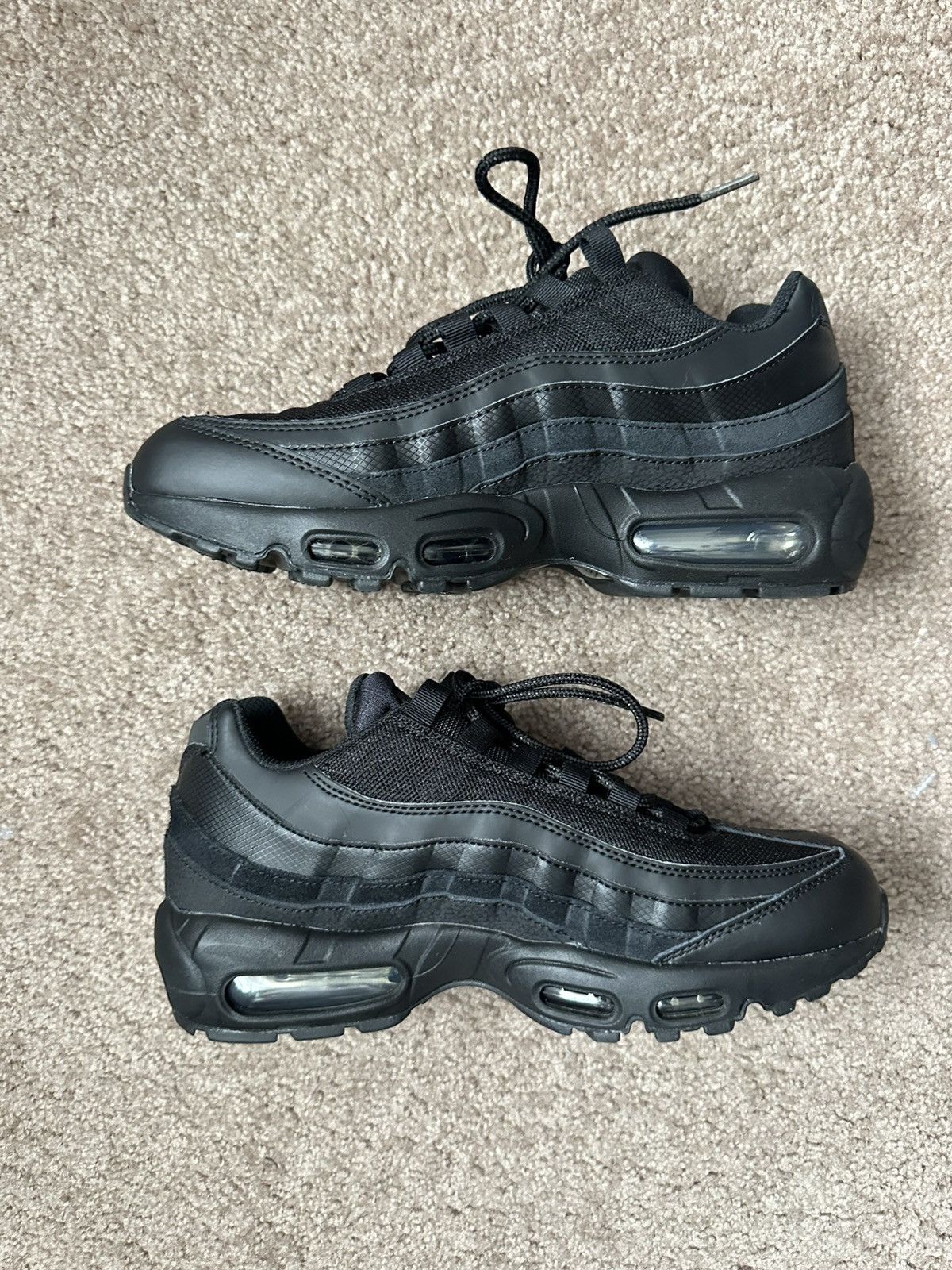 Nike Nike airmax 95 black Size US 7.5 / EU 40-41 - 4 Thumbnail