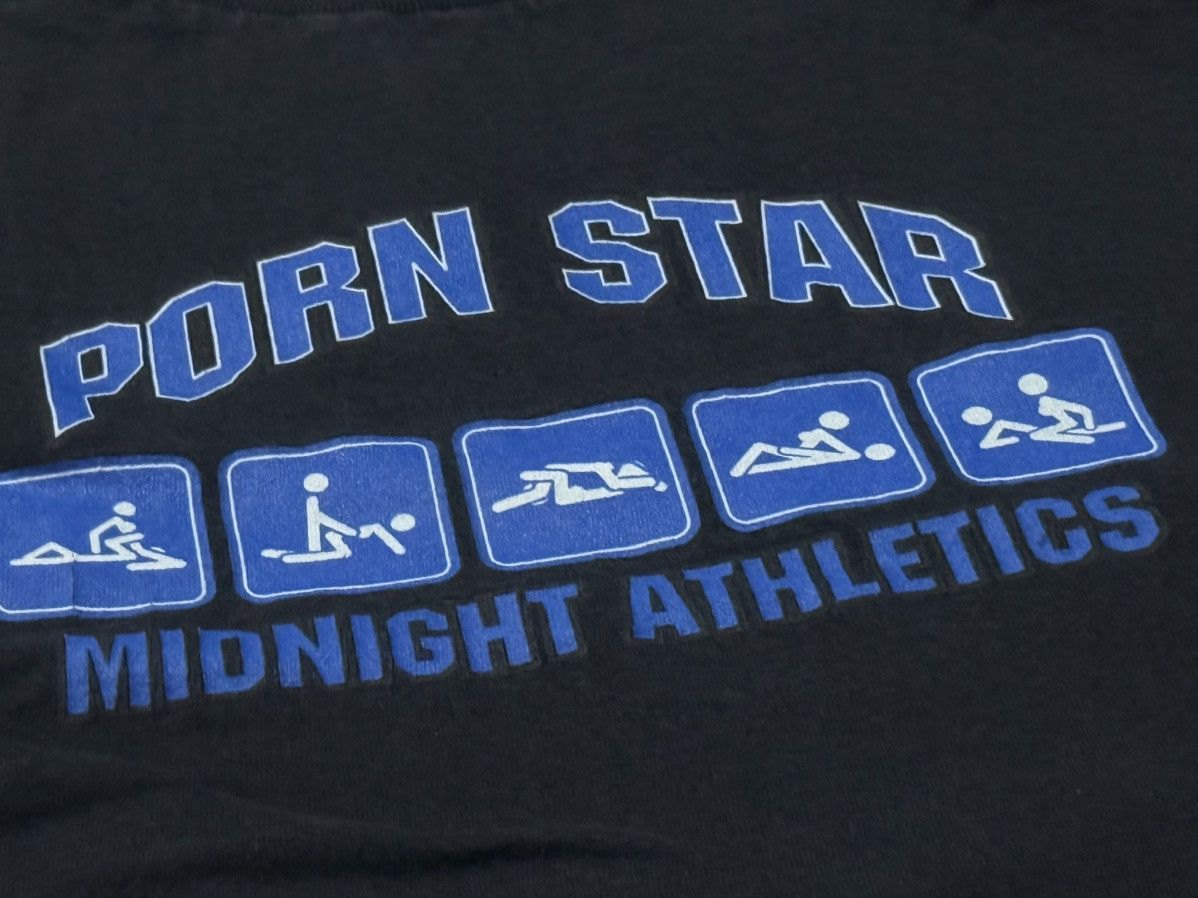 Vintage Vintage 90s 00s Porn Star Midnight Athletics T Shirt Size US S / EU 44-46 / 1 - 6 Thumbnail