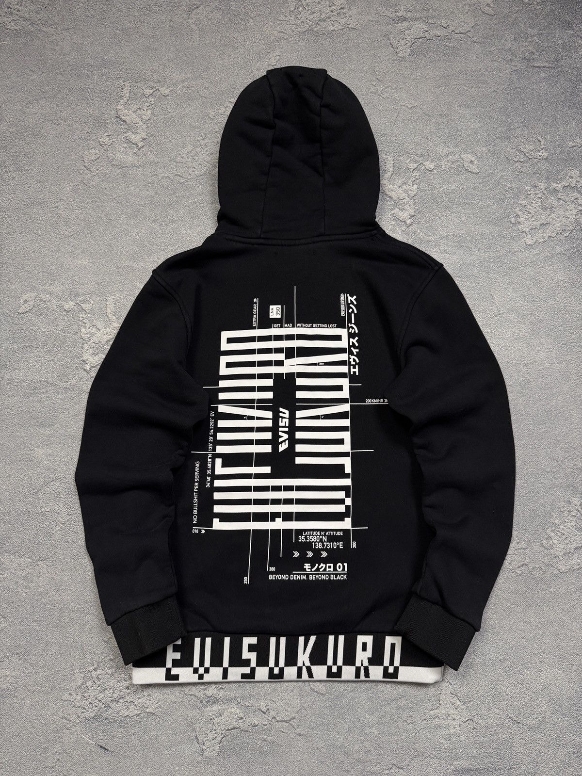 Evisu Evisu Kuro Big Logo Hoodie Size US M / EU 48-50 / 2 - 16 Thumbnail