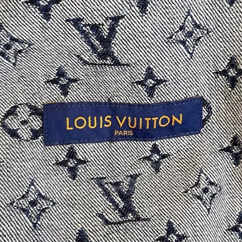Louis Vuitton Louis Vuitton Blue Denim Jacket Size US S / EU 44-46 / 1 - 5 Thumbnail