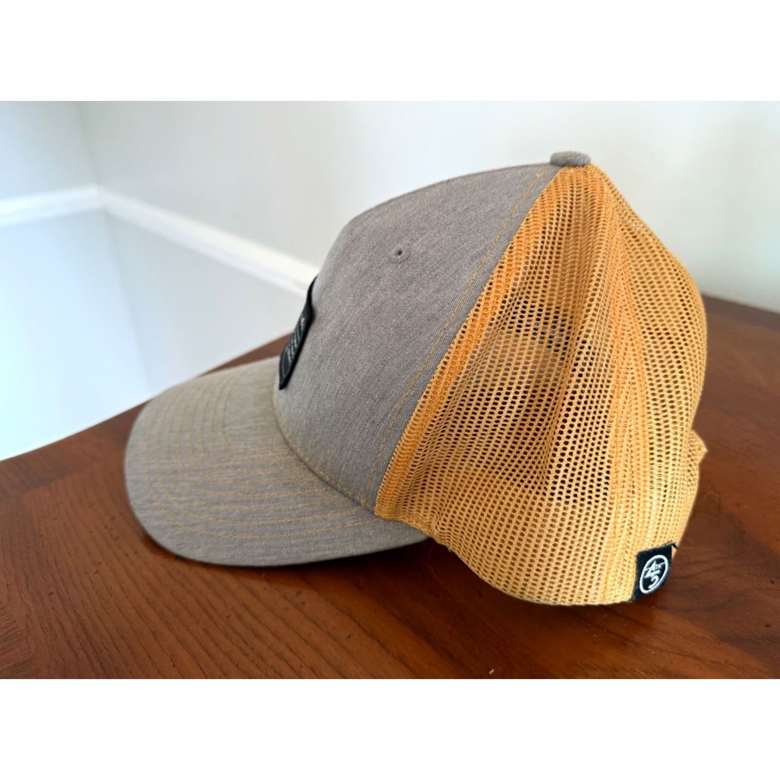 Vintage 45th Classic Snapback Trucker Hat - 45th Parallel Outdoors Gray Unisex Adults One Size Mens Baseball Cap Size ONE SIZE - 2 Thumbnail