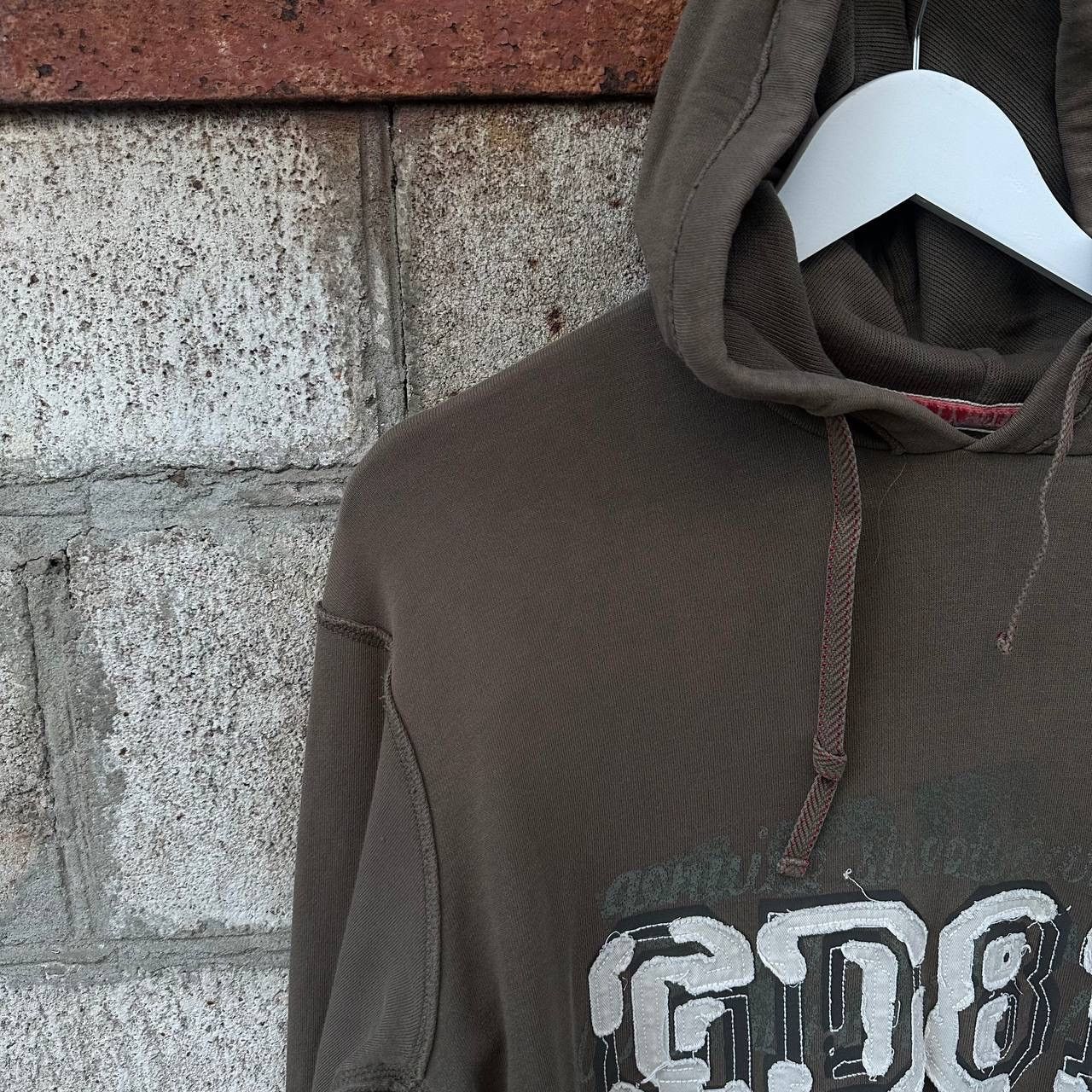 POST ARCHIVE FACTION (PAF) Vintage Archival Code 81 Hoodie Big Logo Grunge Avantgarde Size US L / EU 52-54 / 3 - 5 Thumbnail