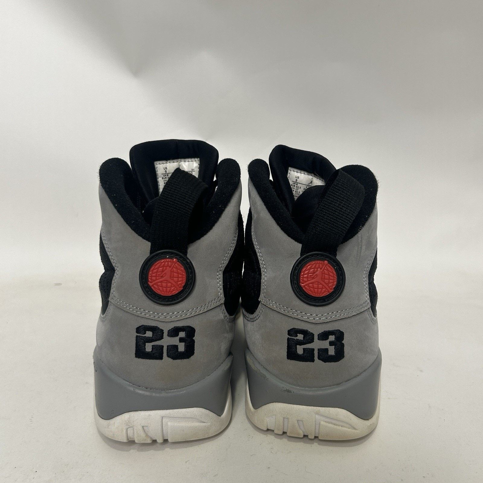 Jordan Brand Nike Air Jordan 9 Retro “Particle Grey/Black/Red” CT8019-060 Size US 9 / EU 42 - 5 Thumbnail
