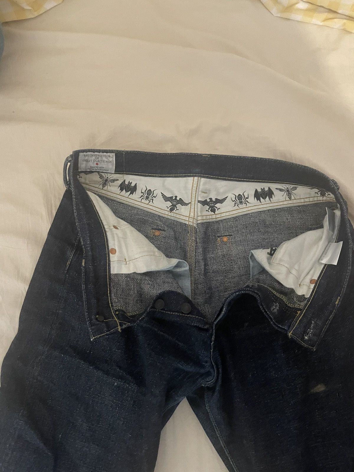 Studio D'Artisan Studio D’Artisan SK-001 Kamen Rider Jeans Size US 33 - 2 Thumbnail
