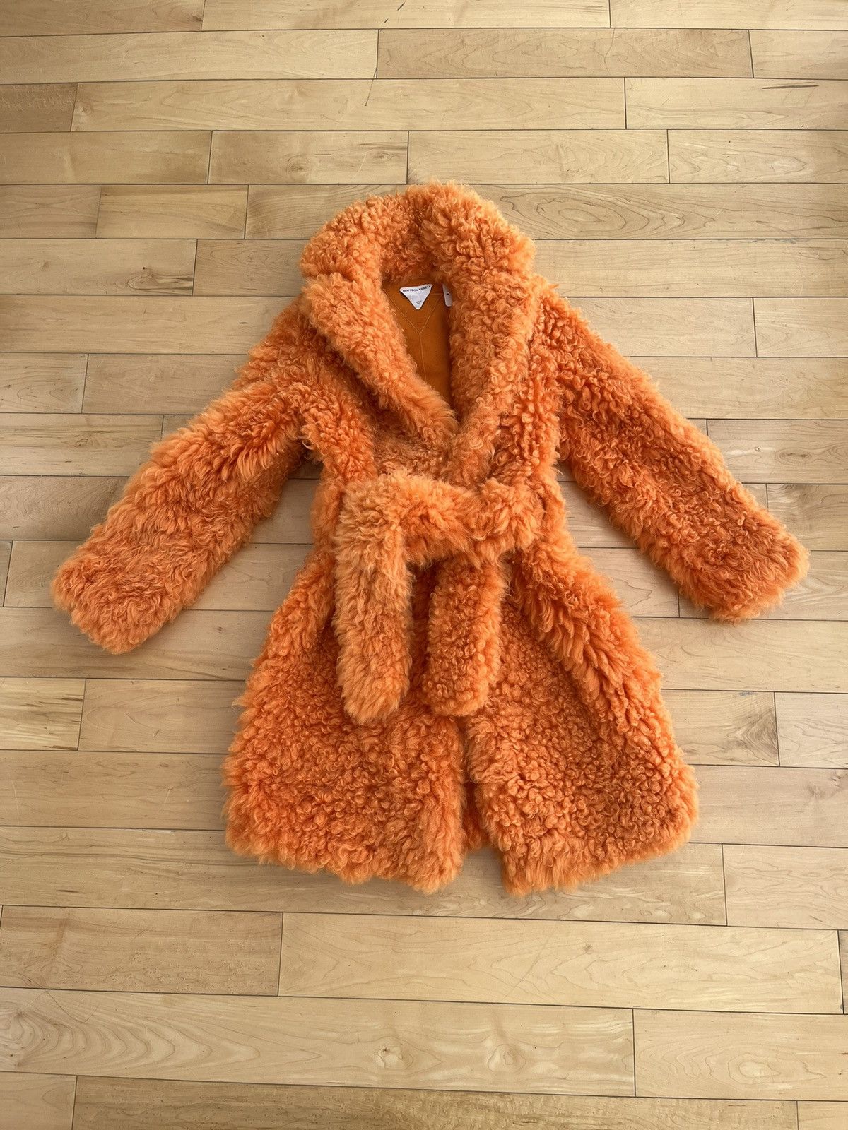 Bottega Veneta NWOT - Bottega Veneta Sherling Robe Coat Size XXS / US 00 / IT 34 - 1 Thumbnail