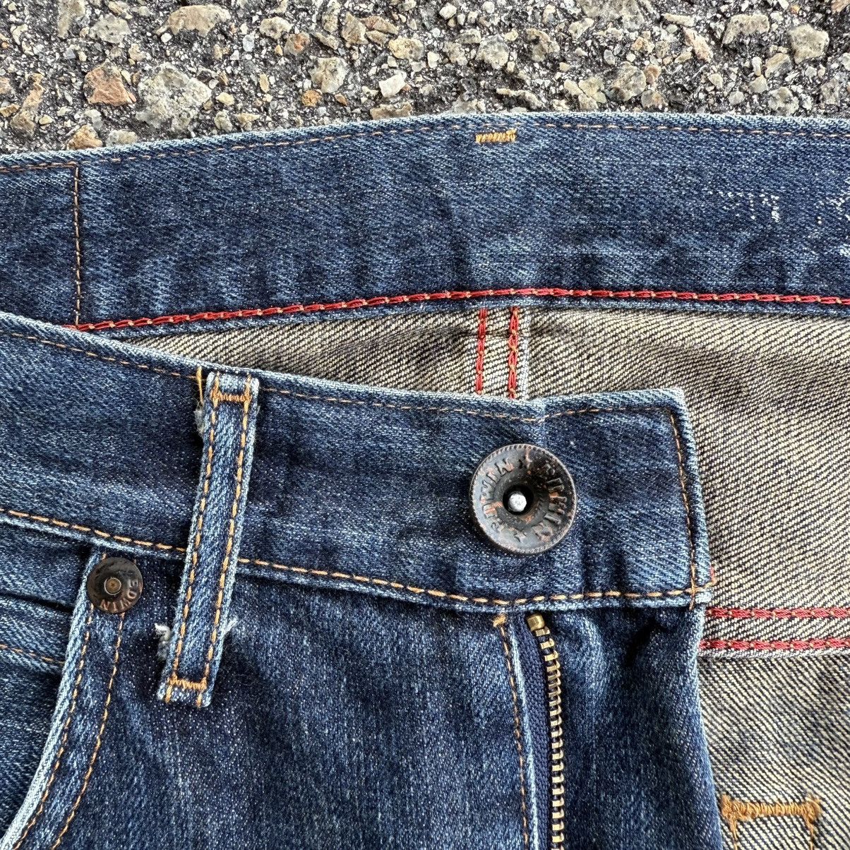Edwin VINTAGE EDWIN MUD WASHER FADED JEAN DENIM PANTS Size US 35 - 8 Thumbnail