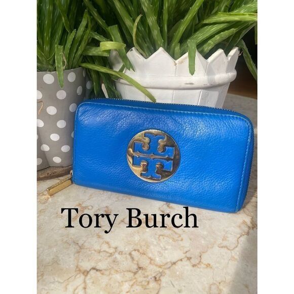 Tory Burch Tory Burch Sky bright Blue long wallet Size ONE SIZE - 1 Thumbnail