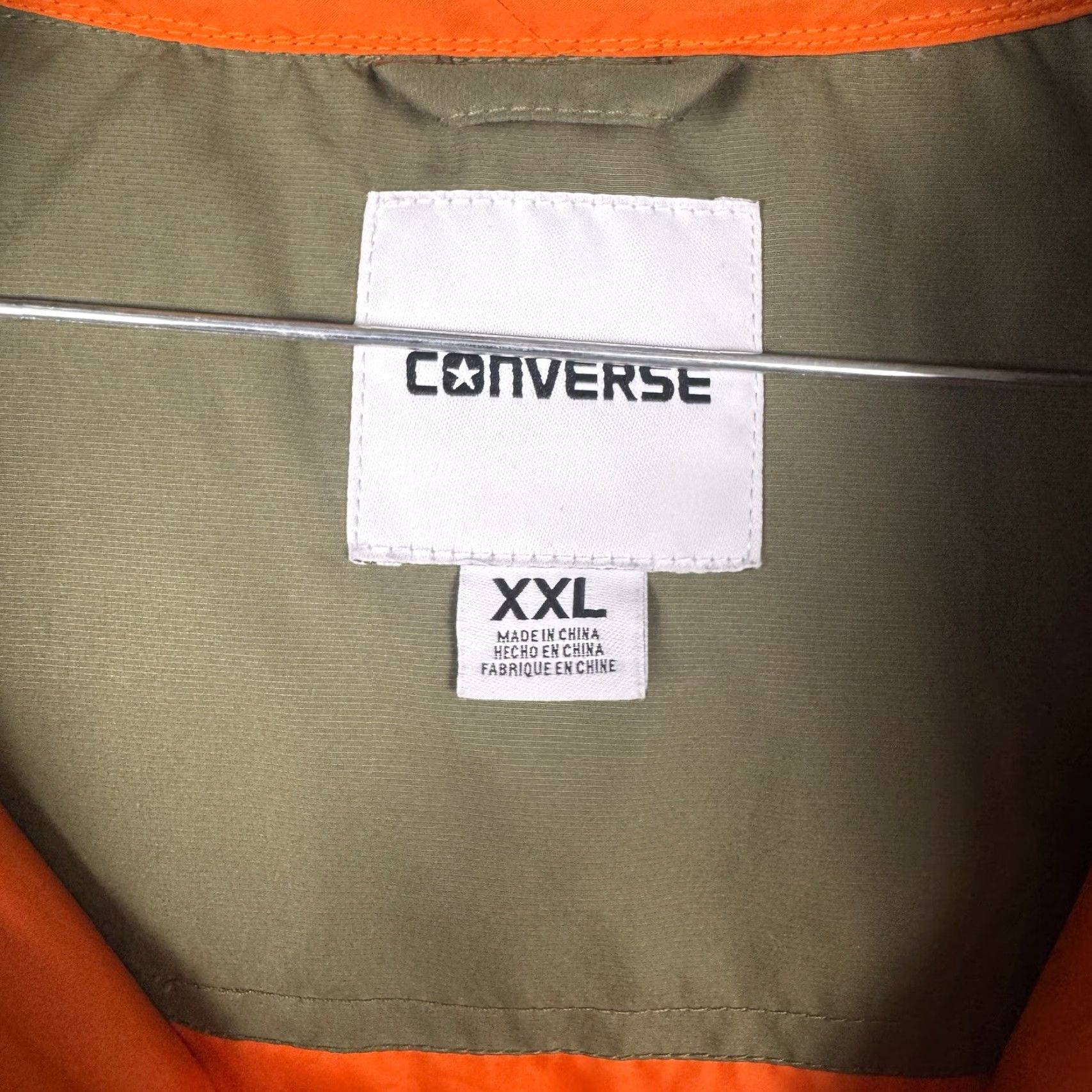 Converse Converse Vest Mens 2XL 2XL Duck Down Puffer Quilted Full Zip Olive Green Hiking Vest Mens Hoodie? Size US XXL / EU 58 / 5 - 7 Thumbnail