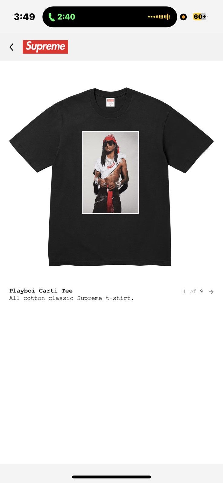 Supreme Playboi Carti | Grailed