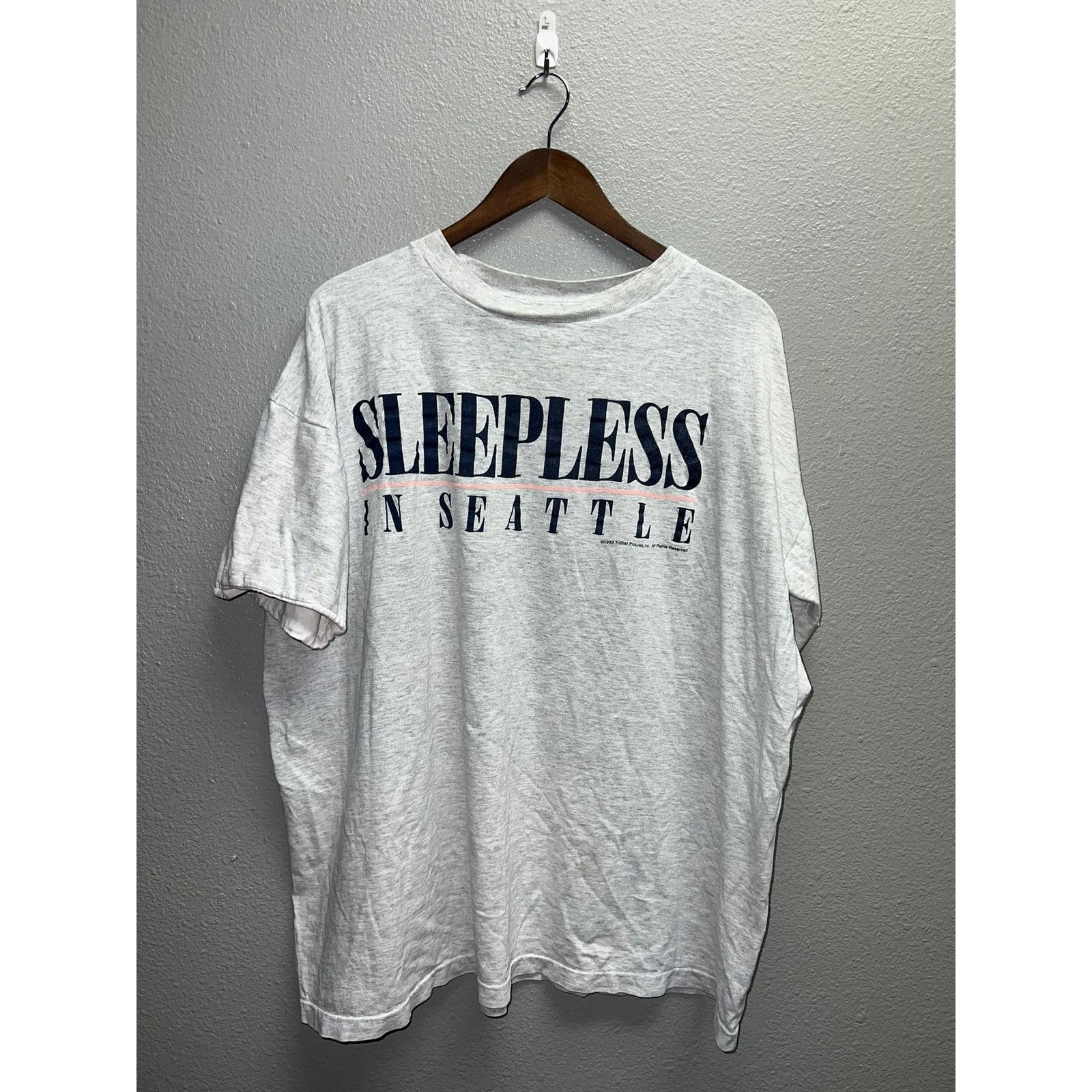 Vintage Vintage Sleepless In Seattle Shirt Sleep Shirt Sleeper Tee Size ONE SIZE - 1 Thumbnail