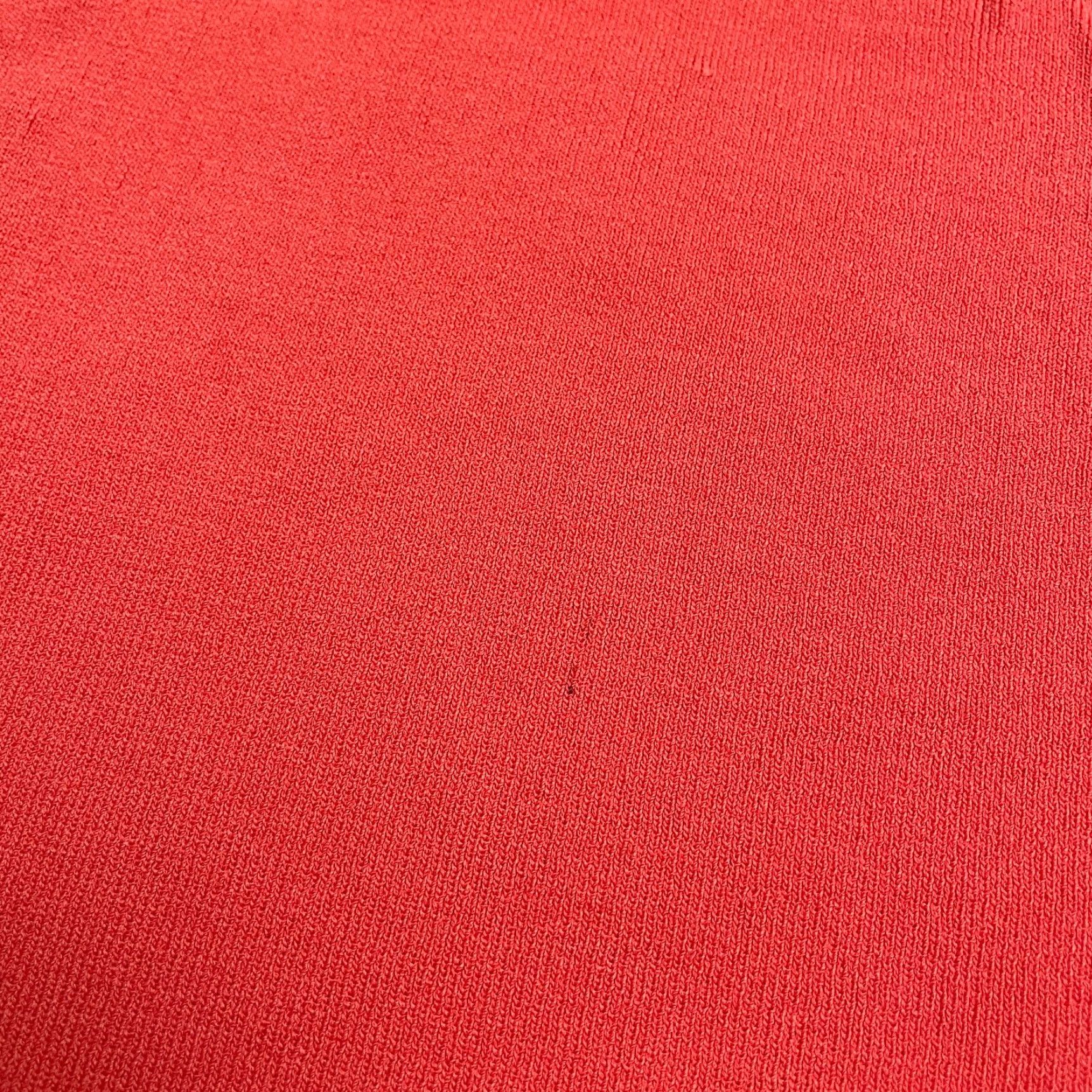 Vintage Choices Basic Tank Top Womens L Orange Sleeveless Scoop Neck Casual Knit Vest No Brand Logo 90s Designer Style Ladies Size L / US 10 / IT 46 - 5 Thumbnail