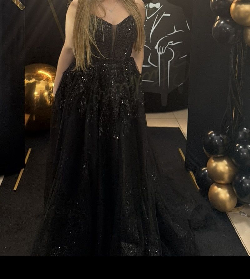 Mandelli prom dress Size L / US 10 / IT 46 - 1 Thumbnail