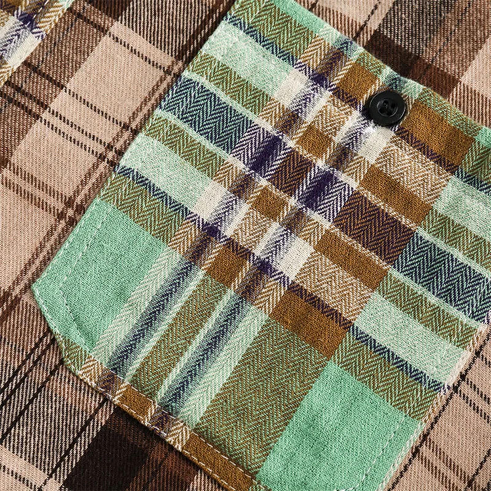 Other Heritage Patchwork Plaid Long Sleeve Shirt Size US M / EU 48-50 / 2 - 4 Thumbnail