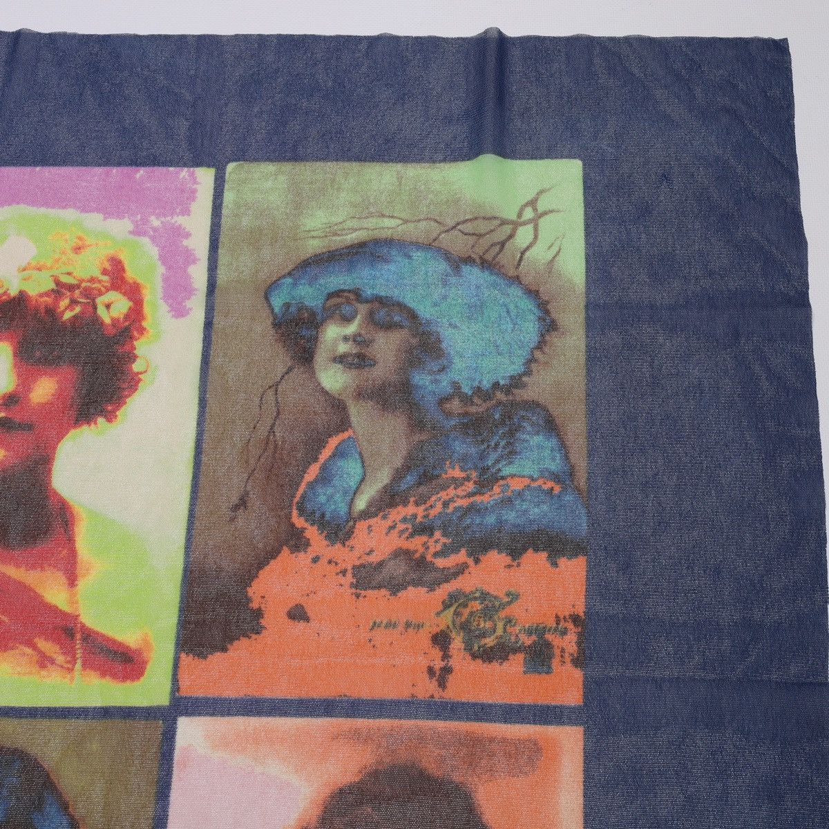 Jean Paul Gaultier Jean Paul Gaultier Soleil 2002 Vintage Portraits Mesh Pareo Size ONE SIZE - 13 Thumbnail