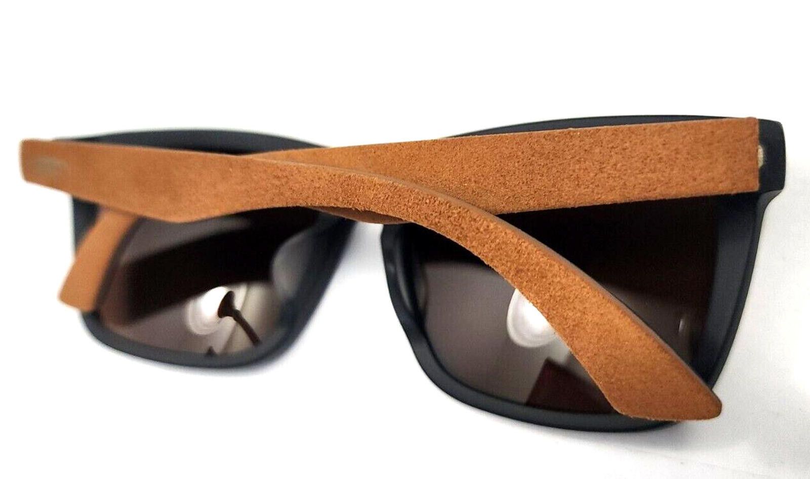 Puma Puma PU0040SA 001 Suede Black Sunglasses 56-18 140 New Size ONE SIZE - 6 Thumbnail