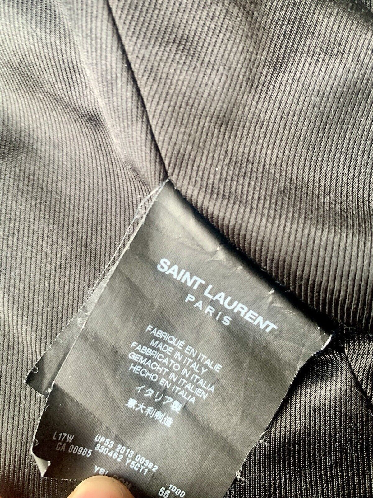 Saint Laurent Paris Saint Laurent Paris Bike Leather Jacket Size US L / EU 52-54 / 3 - 9 Thumbnail