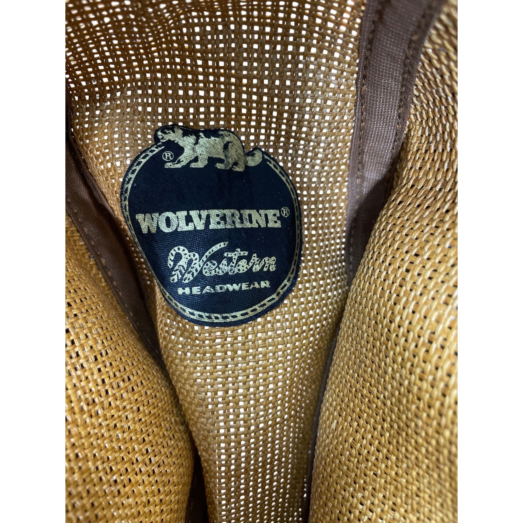 Wolverine Wolverine Western Wear Womens Brown Feathered Straw Cowboy H Size ONE SIZE - 12 Thumbnail