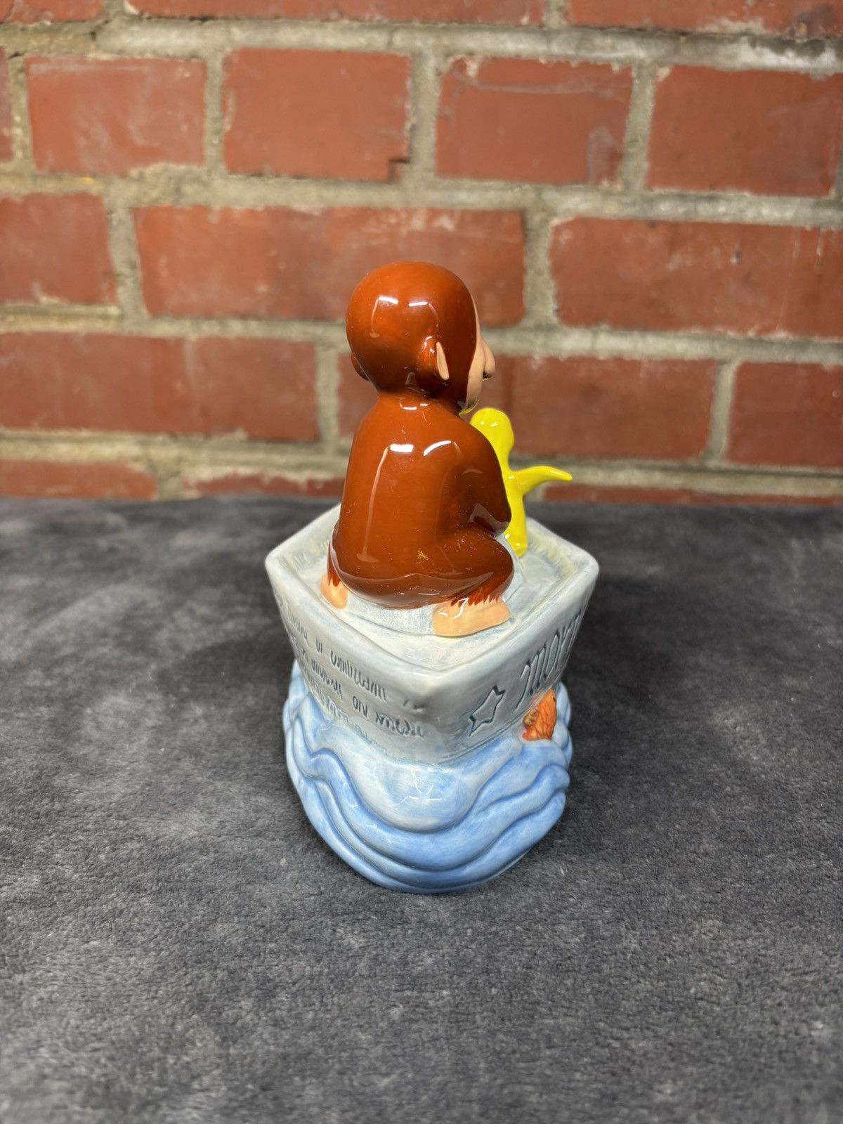 Other Vintage 90s Curious George Ceramic Windup Music Box Size ONE SIZE - 4 Thumbnail
