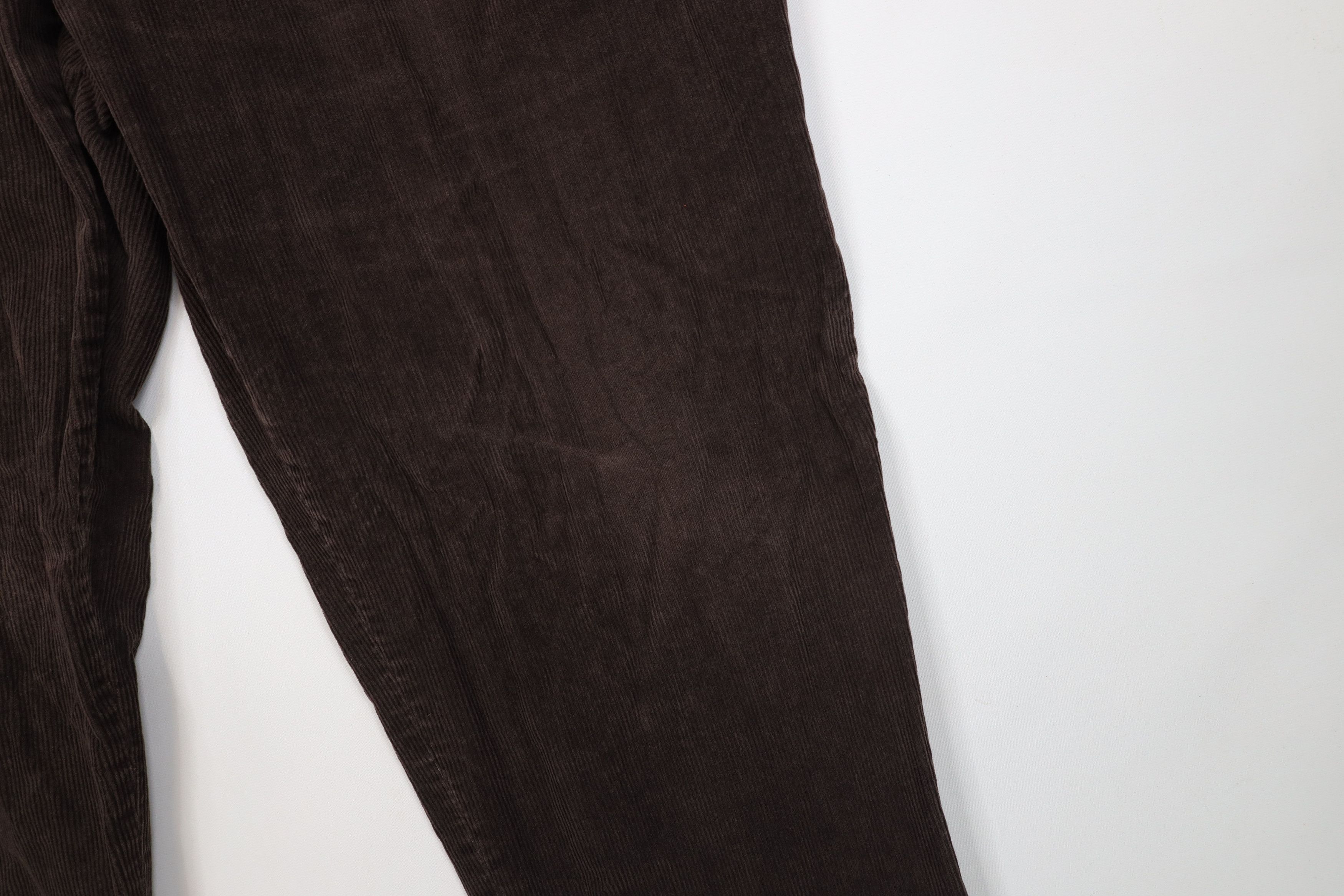 Jos. A. Bank Vintage Jos A Bank Wide Leg Corduroy Chino Pants Brown Size US 38 / EU 54 - 5 Thumbnail