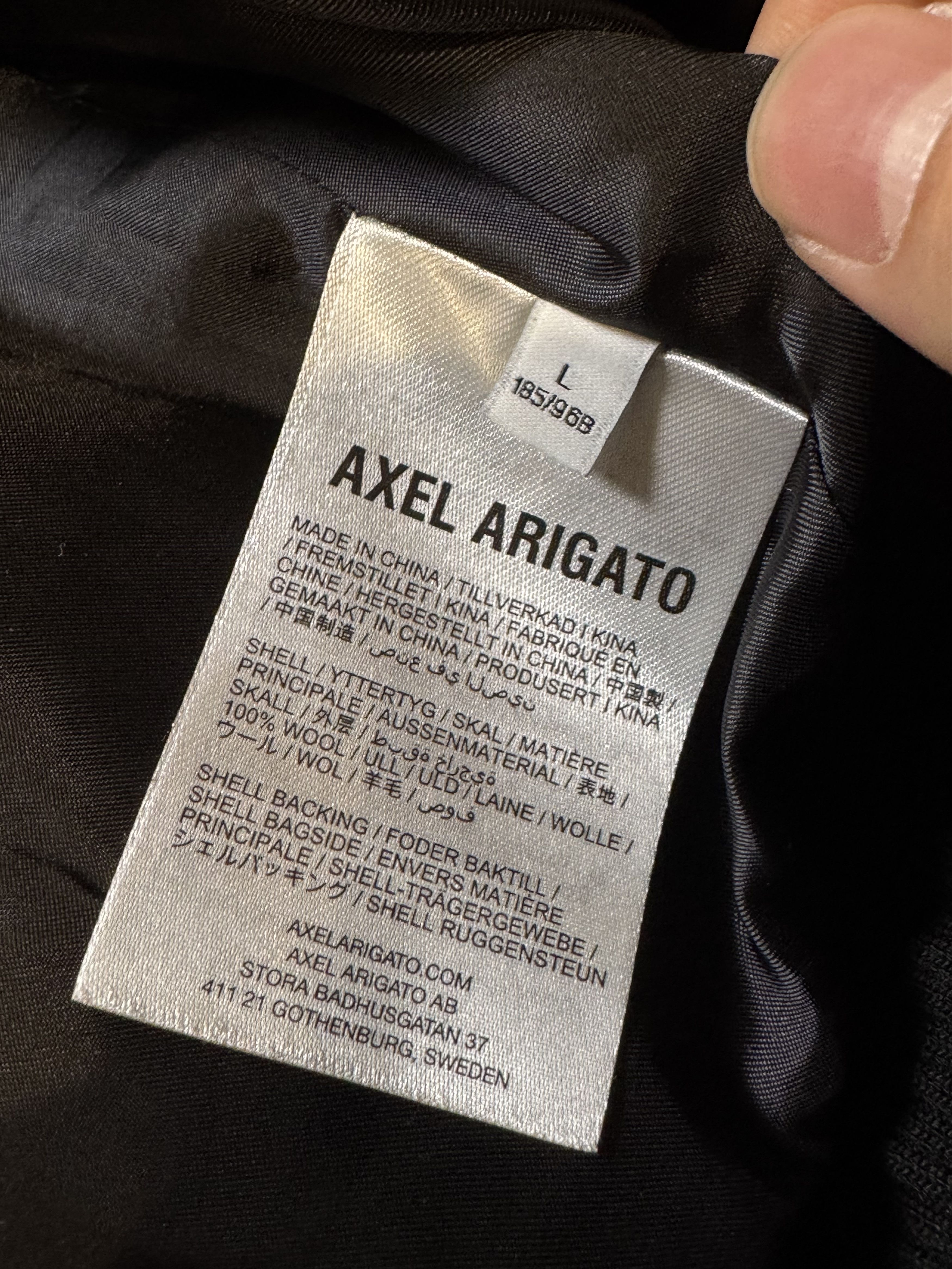 Axel Arigato Axel Arigato Hudson Varsity Jacket Size US L / EU 52-54 / 3 - 10 Thumbnail