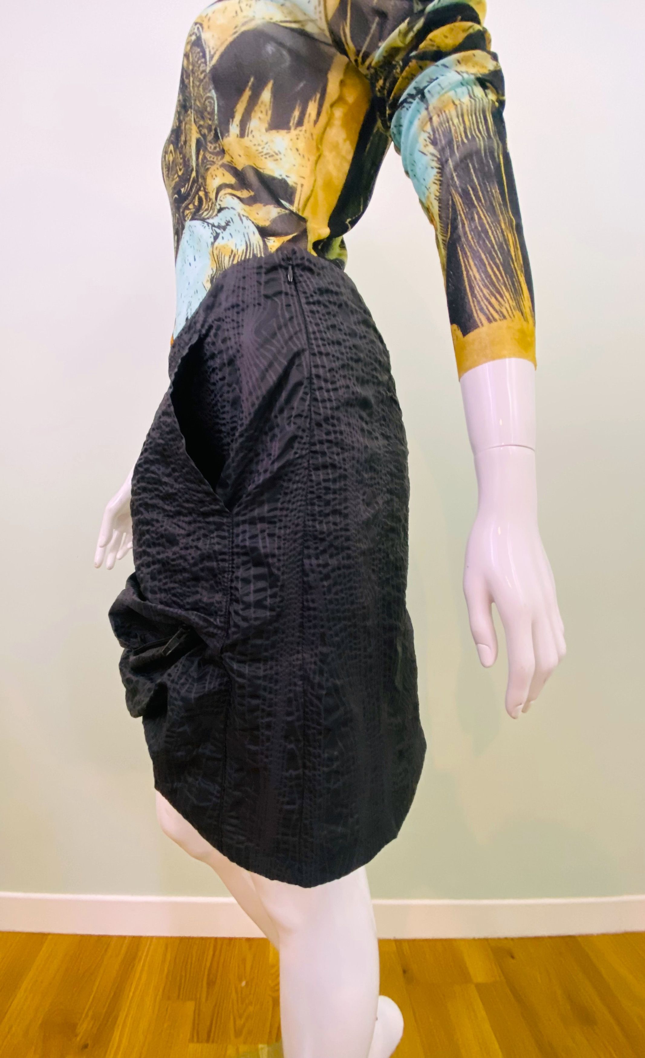 Walter Van Beirendonck Walter Van Beirendonck W&LT Zipper Pocket Mini Skirt Size 26" / US 2 / IT 38 - 3 Thumbnail