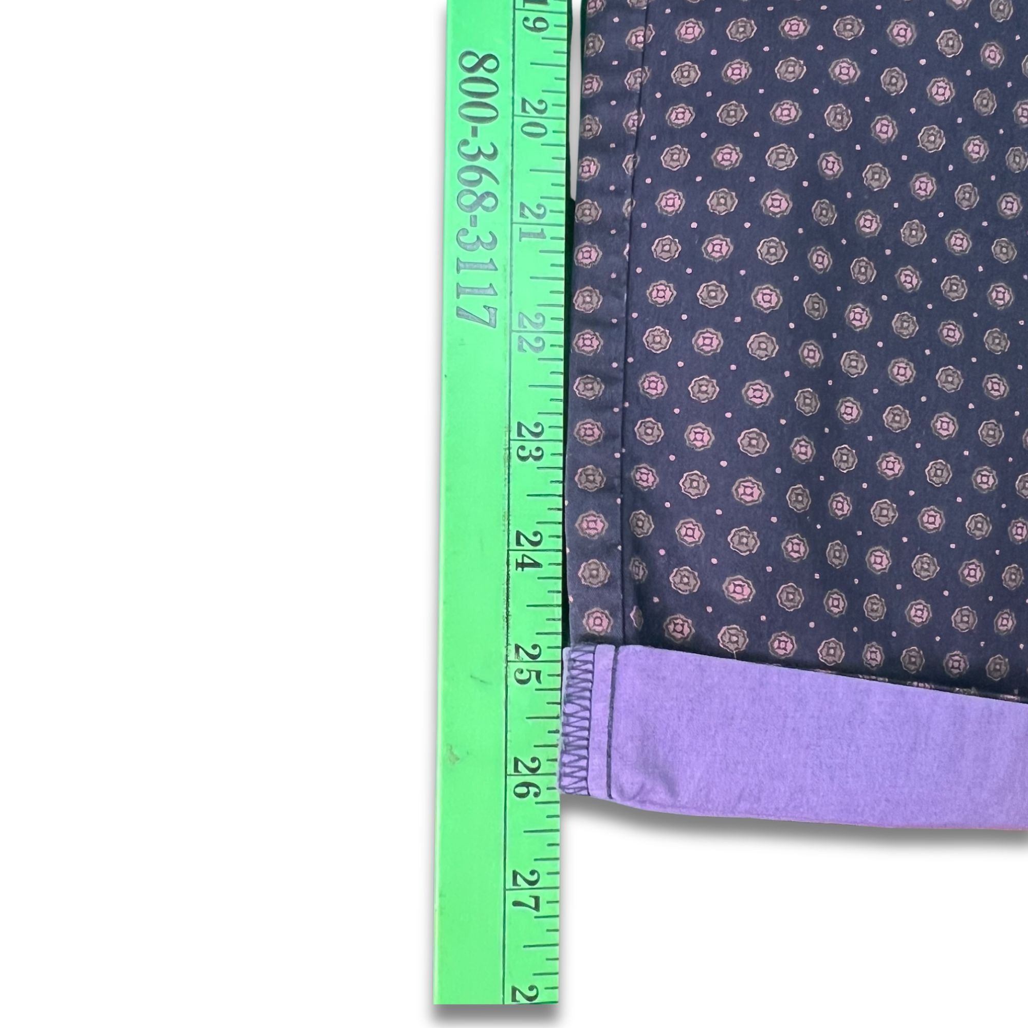 Scotch & Soda Scotch & Soda Navy Blue Patterned Skinny Pants Size 30 Made Size US 30 / EU 46 - 8 Thumbnail