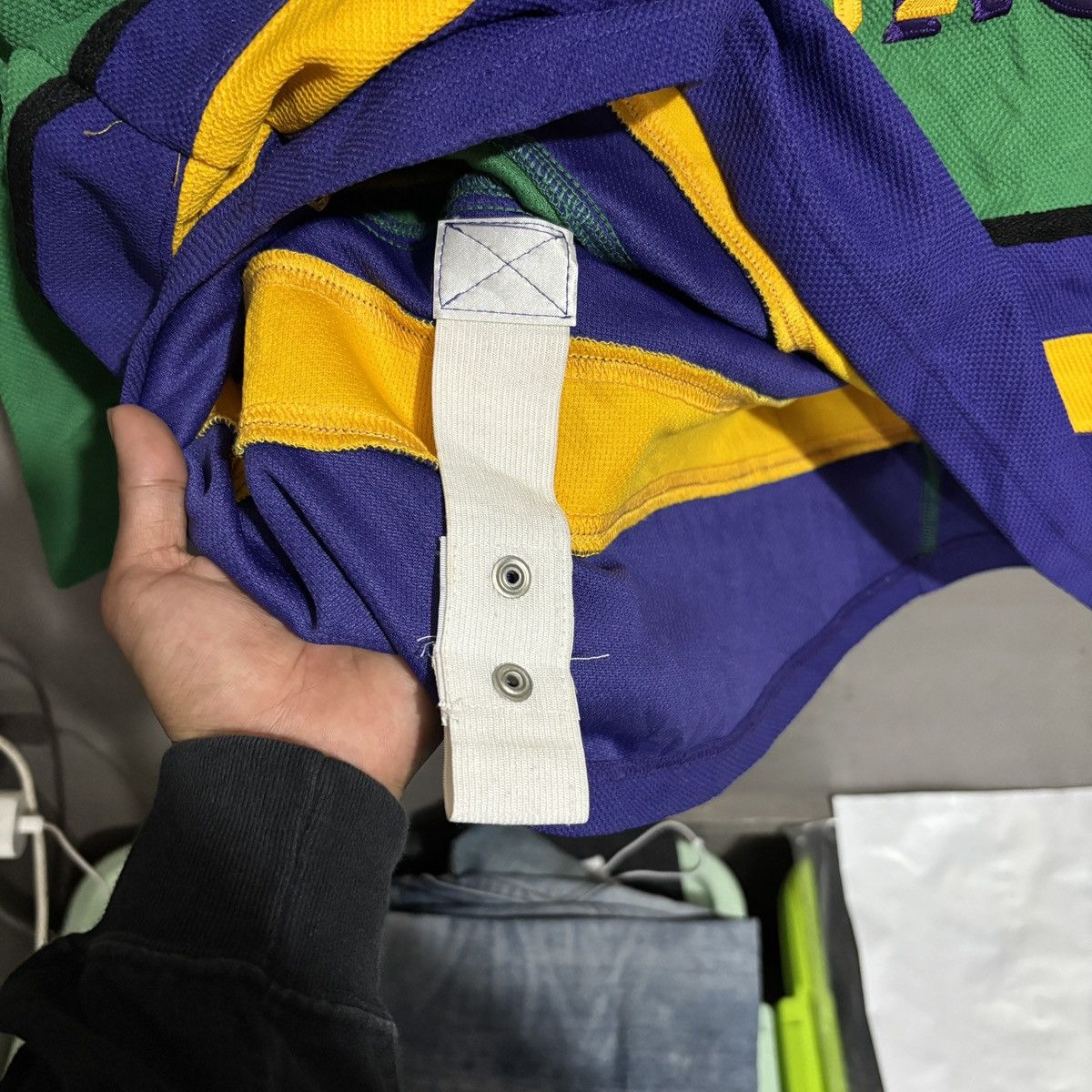Japanese Brand GOLDBERG From The Mighty Ducks Movie Jersey Hockey Jersey Size US XL / EU 56 / 4 - 13 Thumbnail
