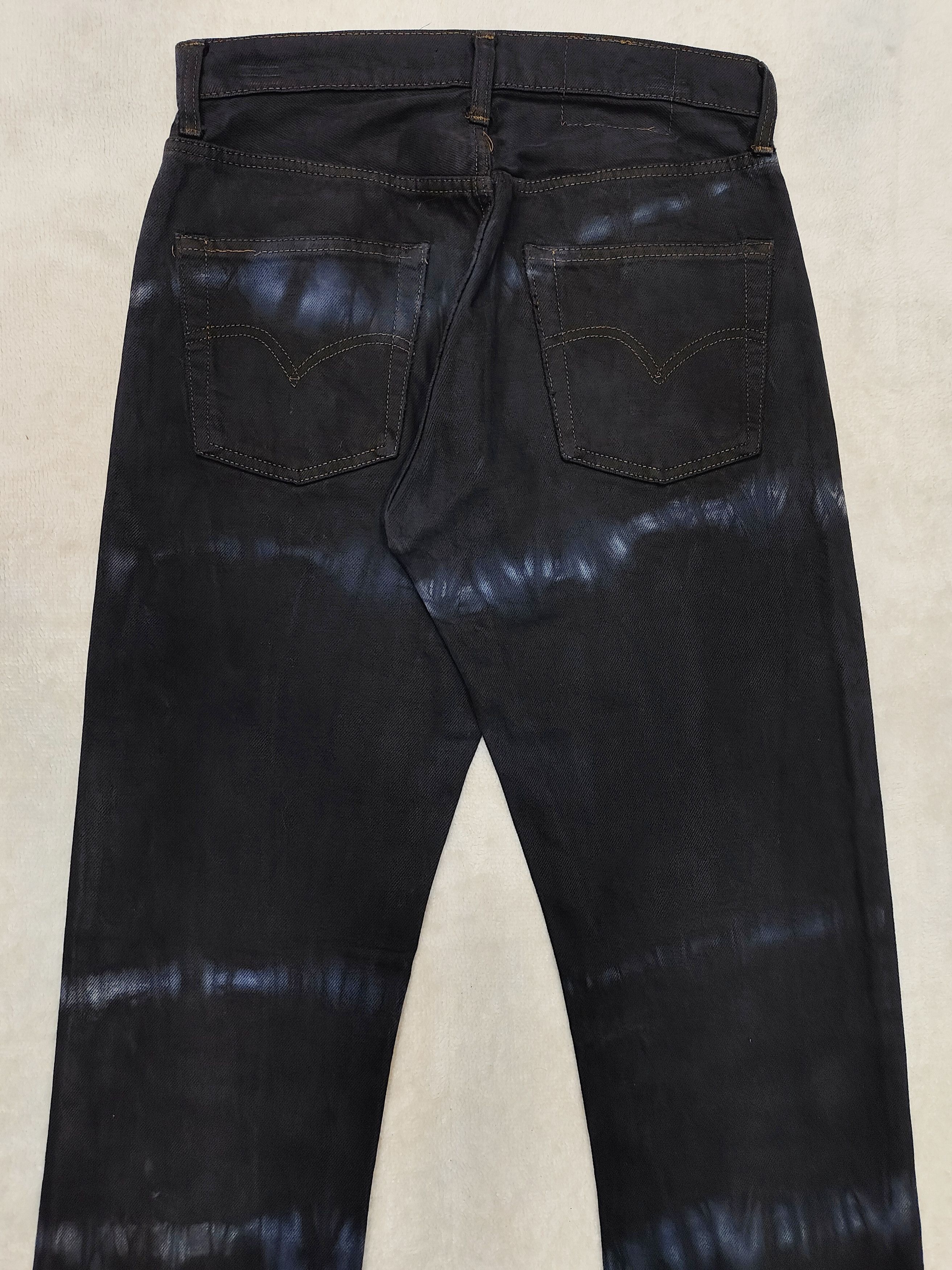 Seditionaries RARE Obesity+Speed x Levis🔥Punk Gothic Cross Studded Tiedye Size US 30 / EU 46 - 6 Thumbnail